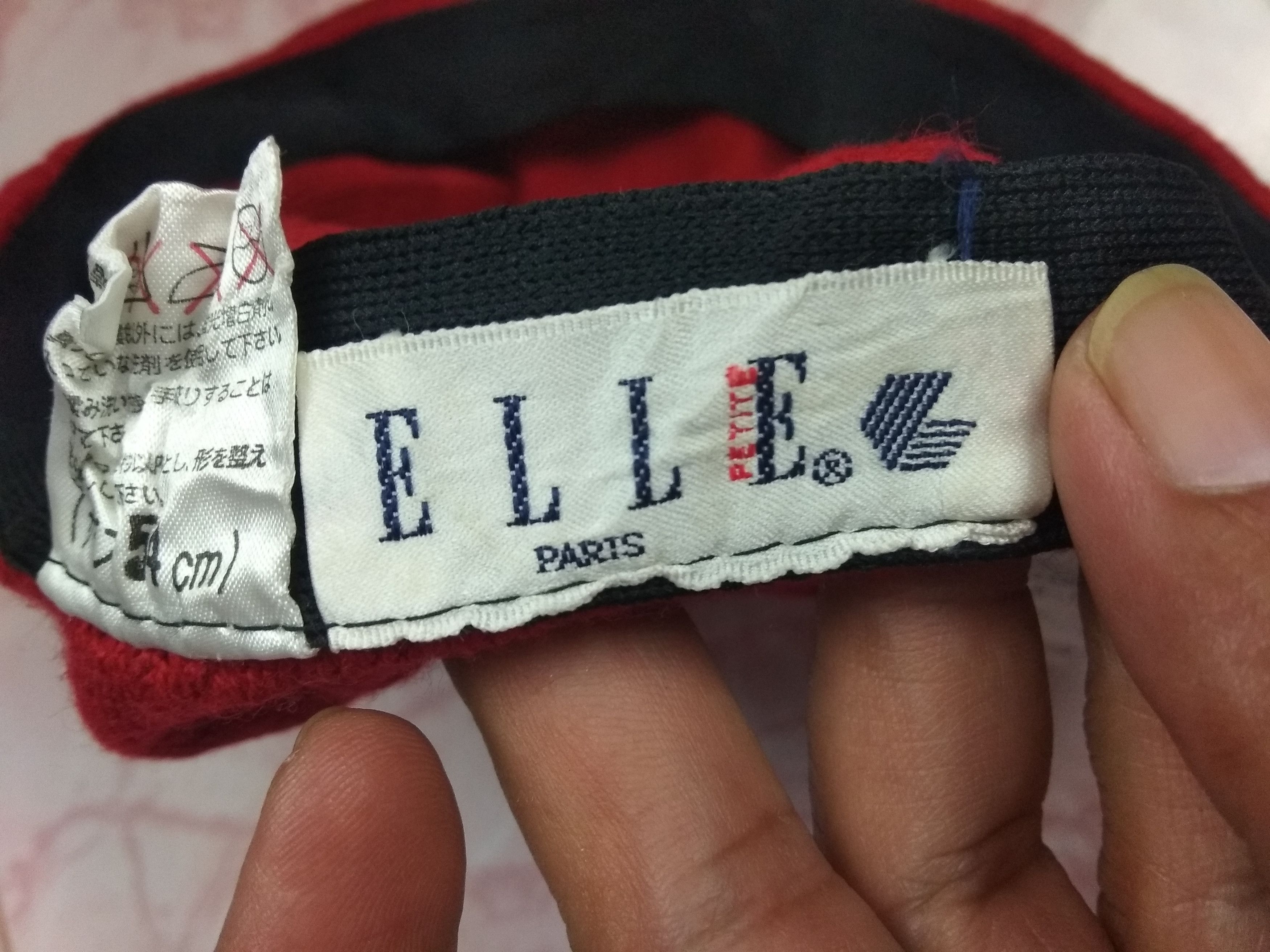 Designer × Vintage Vintage ELLE PARIS Hat/Beanie/ Berrets.. Embroidery Logo Size ONE SIZE - 10 Thumbnail