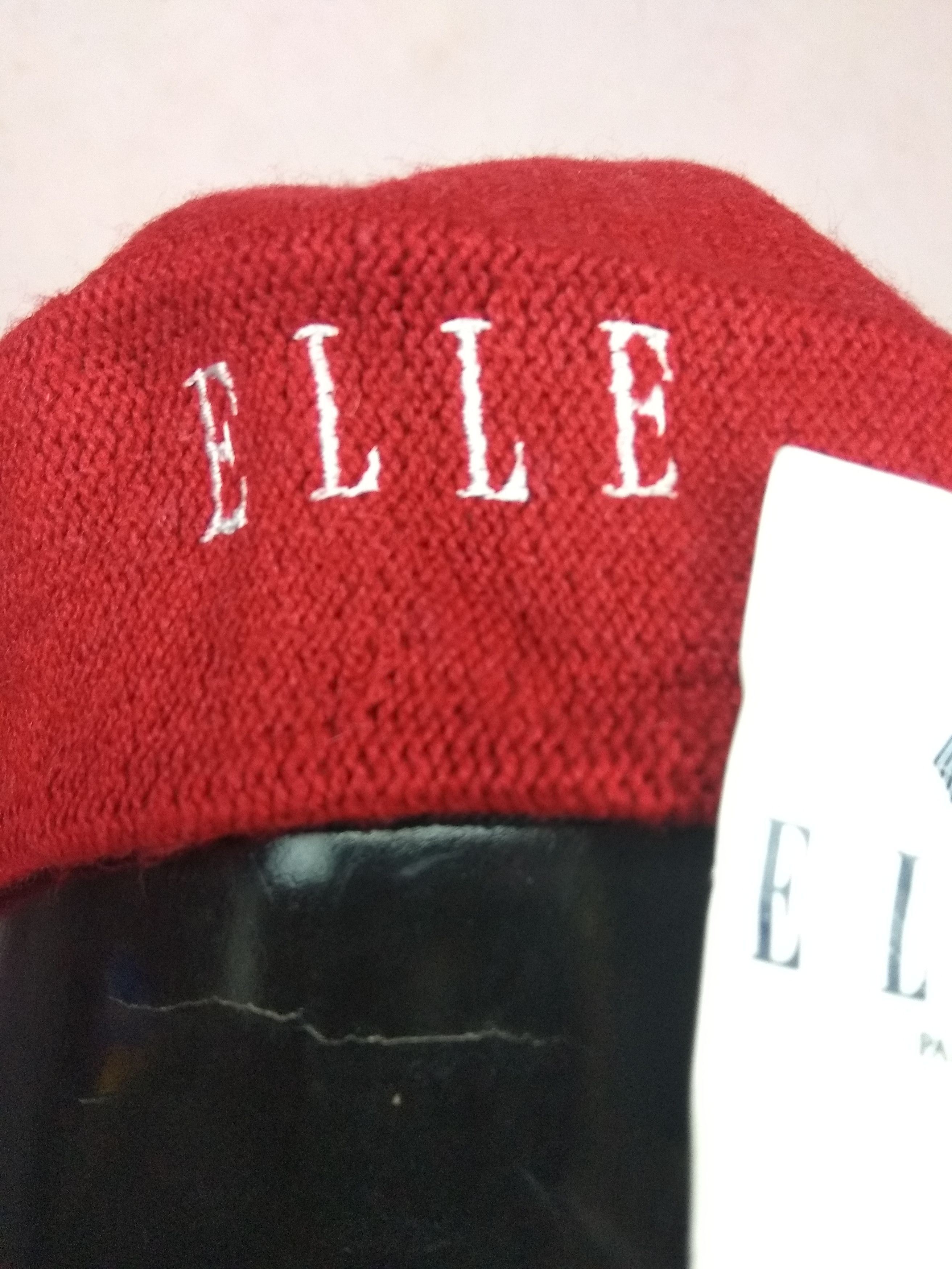 Designer × Vintage Vintage ELLE PARIS Hat/Beanie/ Berrets.. Embroidery Logo Size ONE SIZE - 3 Thumbnail