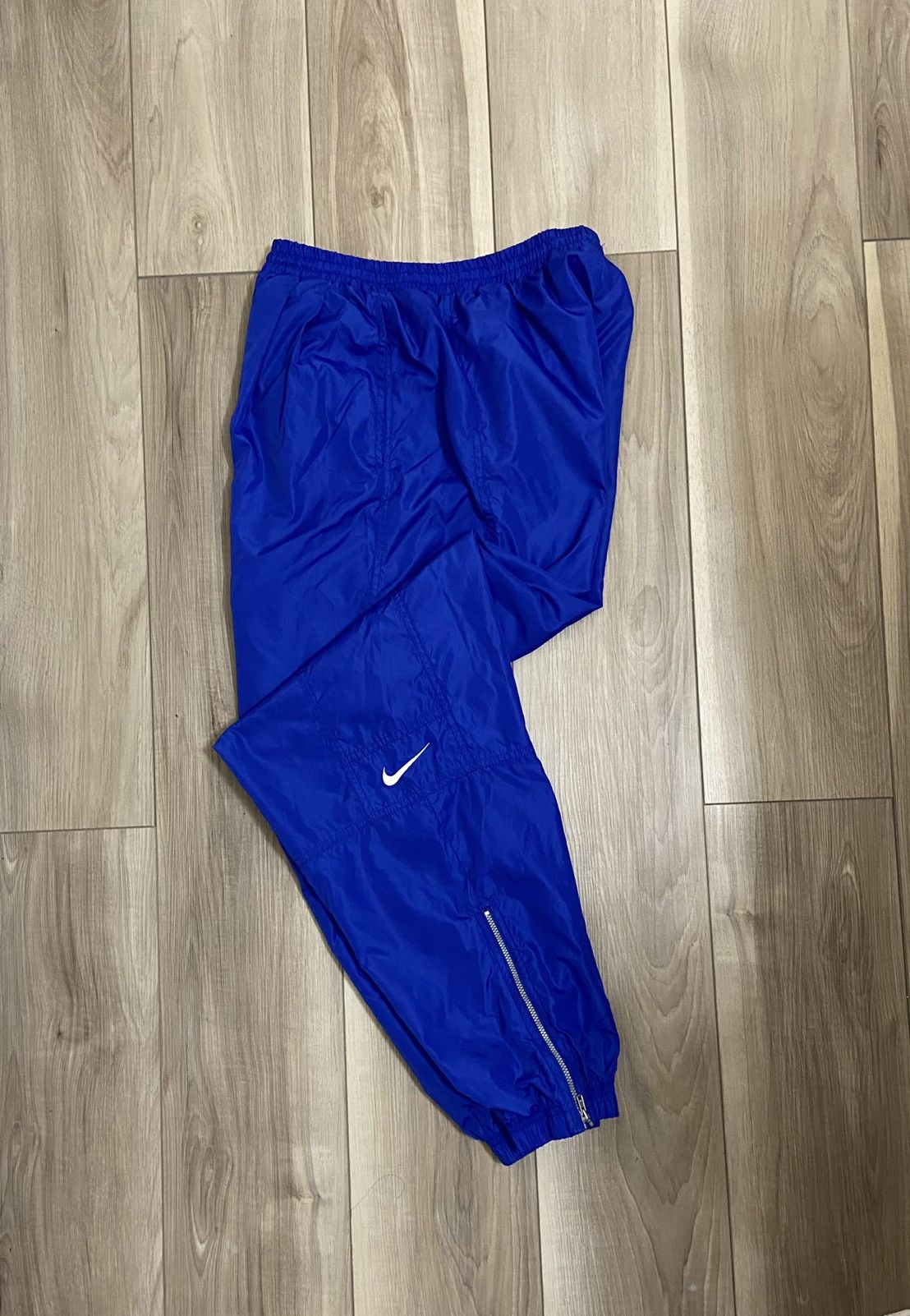 Nike × Vintage Vintage 00s Nike Embroidered Swoosh Track Pant Size US 30 / EU 46 - 1 Thumbnail