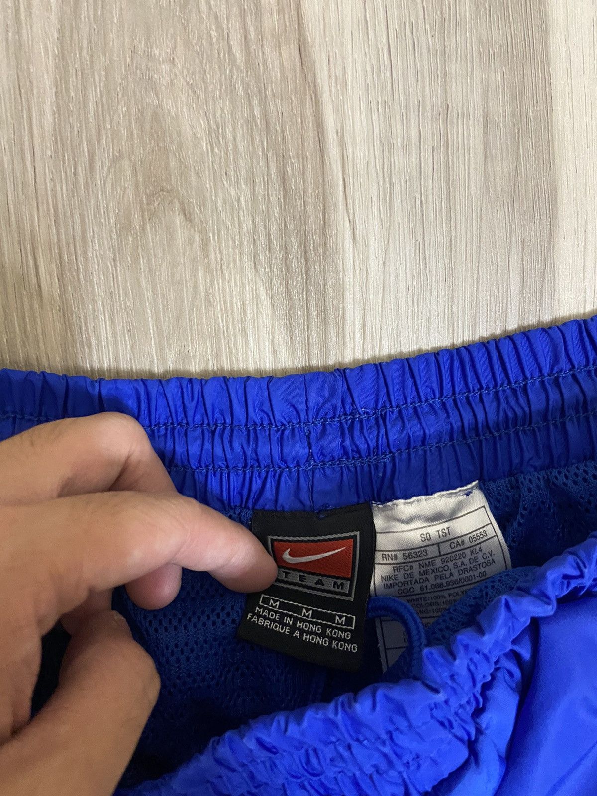 Nike × Vintage Vintage 00s Nike Embroidered Swoosh Track Pant Size US 30 / EU 46 - 3 Thumbnail