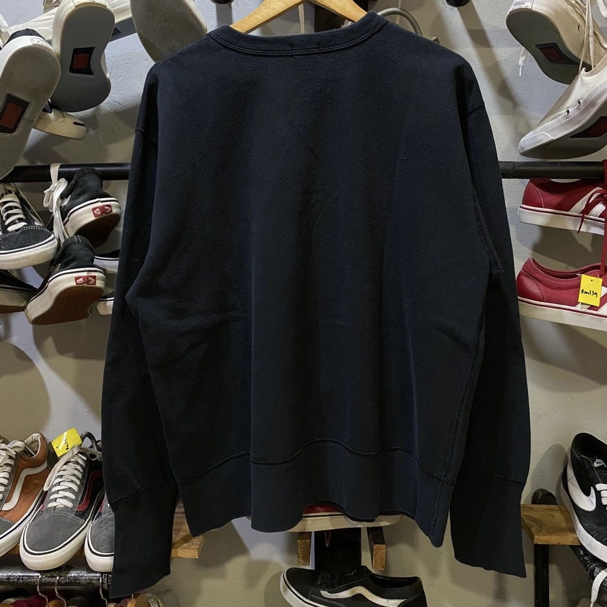 Calvin Klein × Calvin Klein 205W39NYC × Vintage VINTAGE‼️Calvin Klein Jeans Spellout Embroided Sweatshirt Size US L / EU 52-54 / 3 - 2 Thumbnail