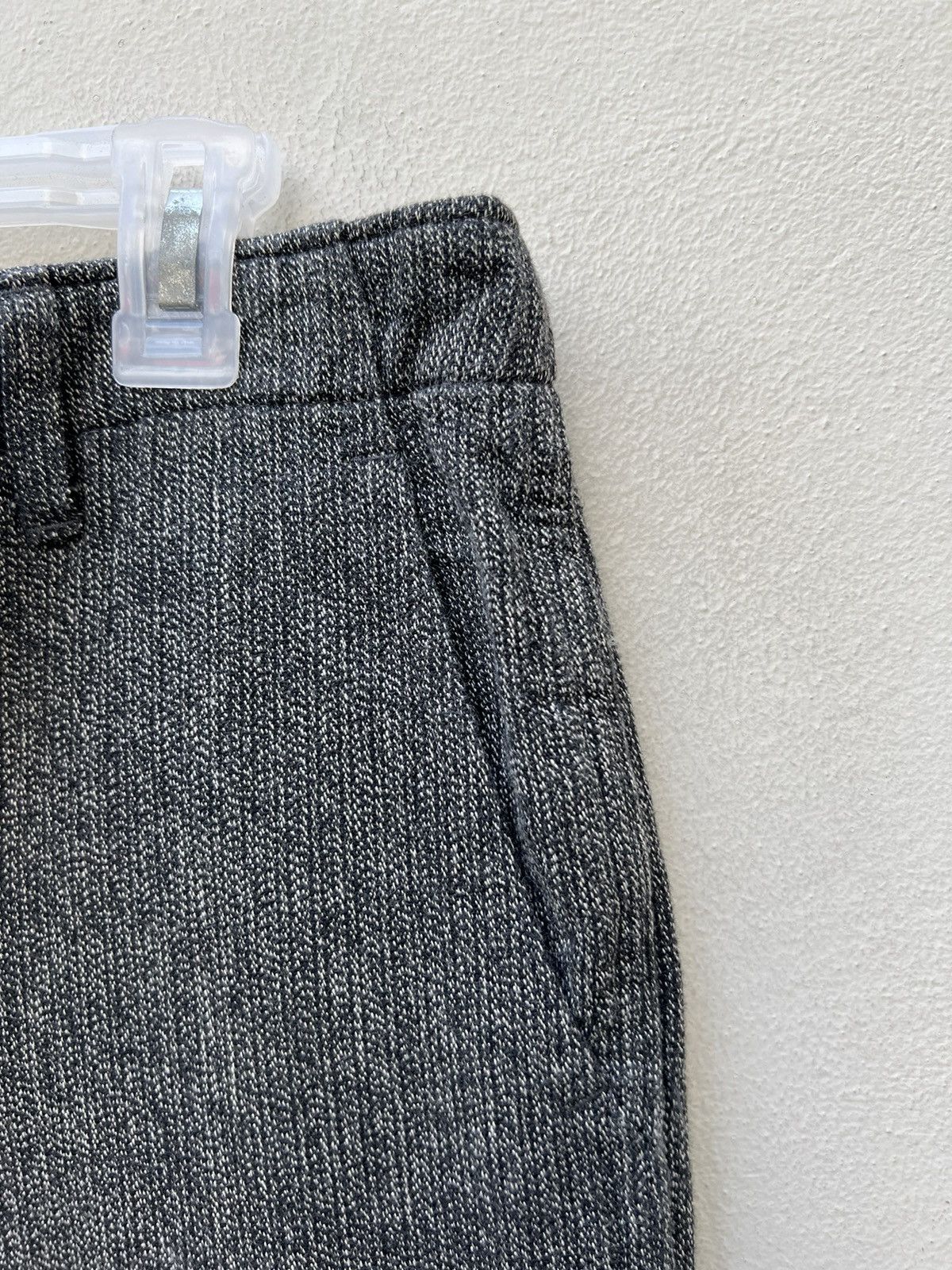 Beams Plus Vintage 90s Beams Japan Striped Salt & Pepper Trouser Pant Size US 30 / EU 46 - 8 Thumbnail