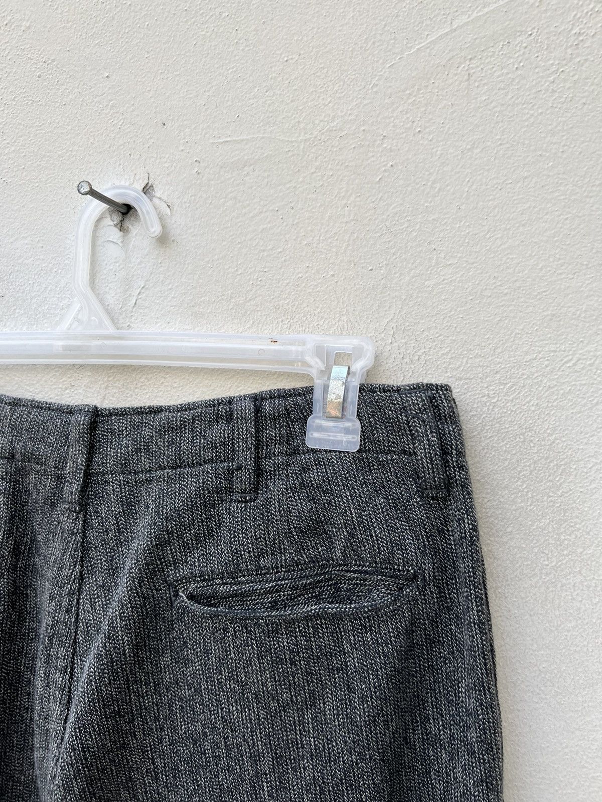 Beams Plus Vintage 90s Beams Japan Striped Salt & Pepper Trouser Pant Size US 30 / EU 46 - 13 Thumbnail