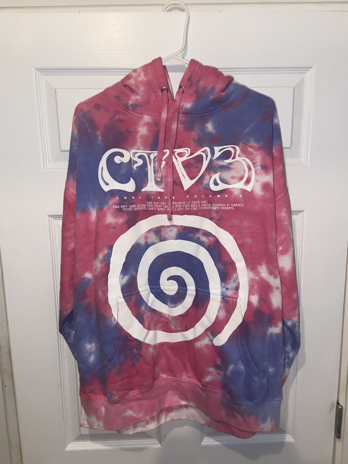 Streetwear Jaden Smith CTV3 Hoodie Tie Dye Grailed