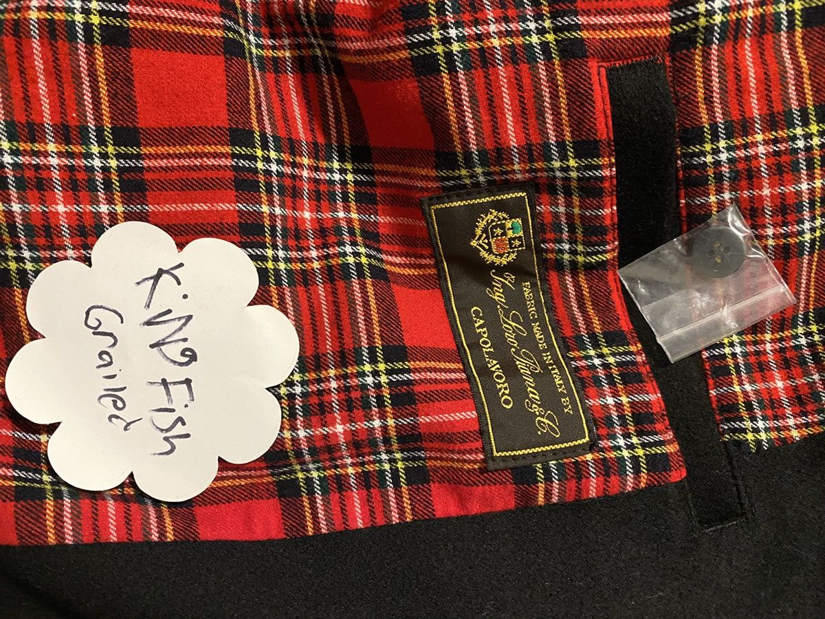 Supreme F/W19 Wool Harrington Jacket Loro Piana Red Plaid