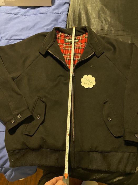 Supreme wool 2025 harrington jacket