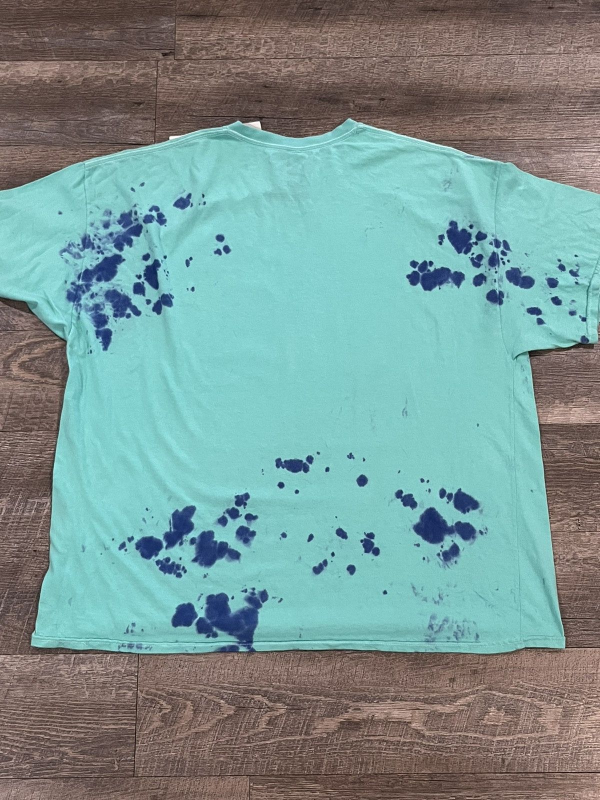 Playboy Playboy Aqua Tie Dye Tee Shirt Size 2XL Size US XXL / EU 58 / 5 - 4 Thumbnail
