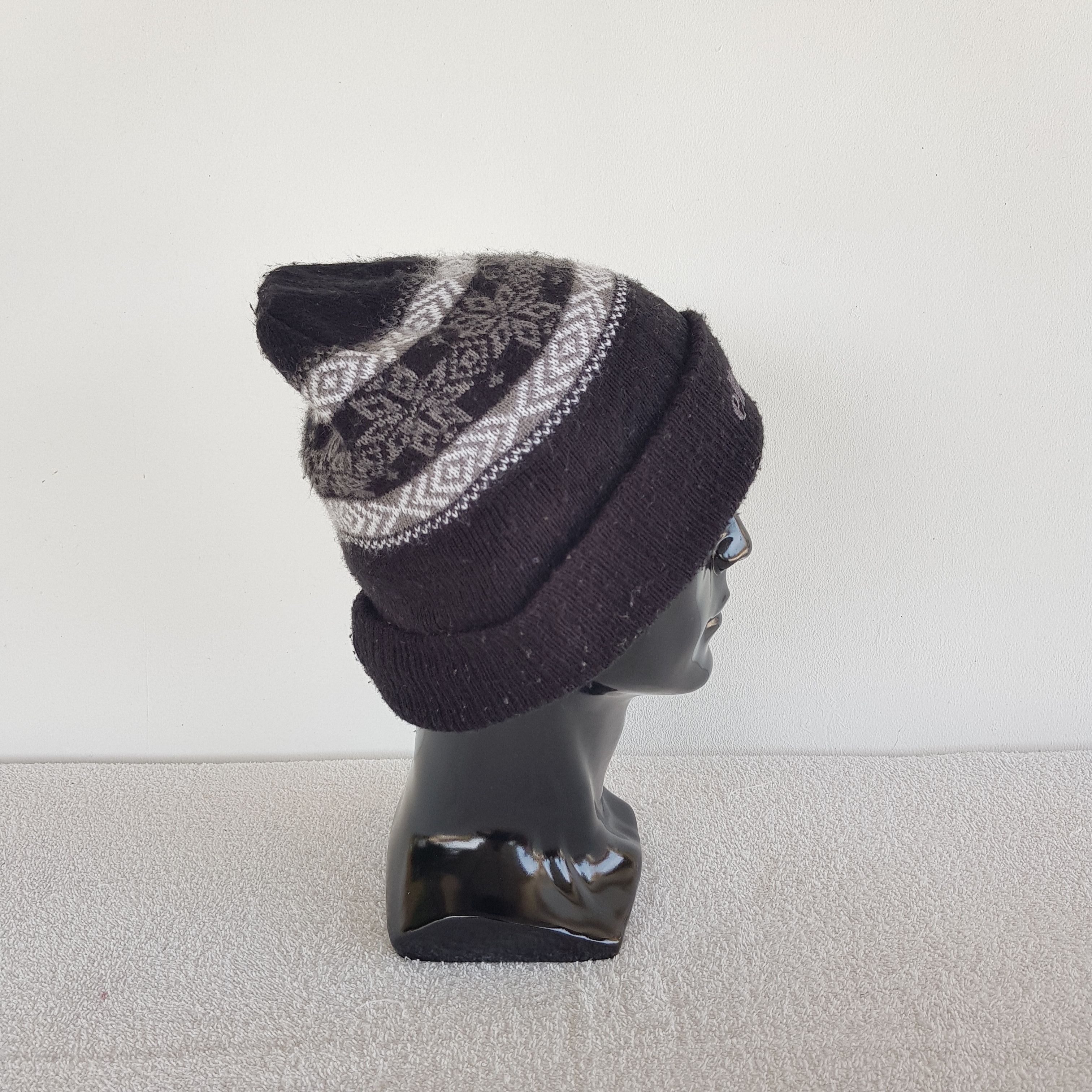 Ellesse × Vintage Vintage Ellesse Beanie Snow Cap Knitted Hats - AC10378. Size ONE SIZE - 3 Thumbnail