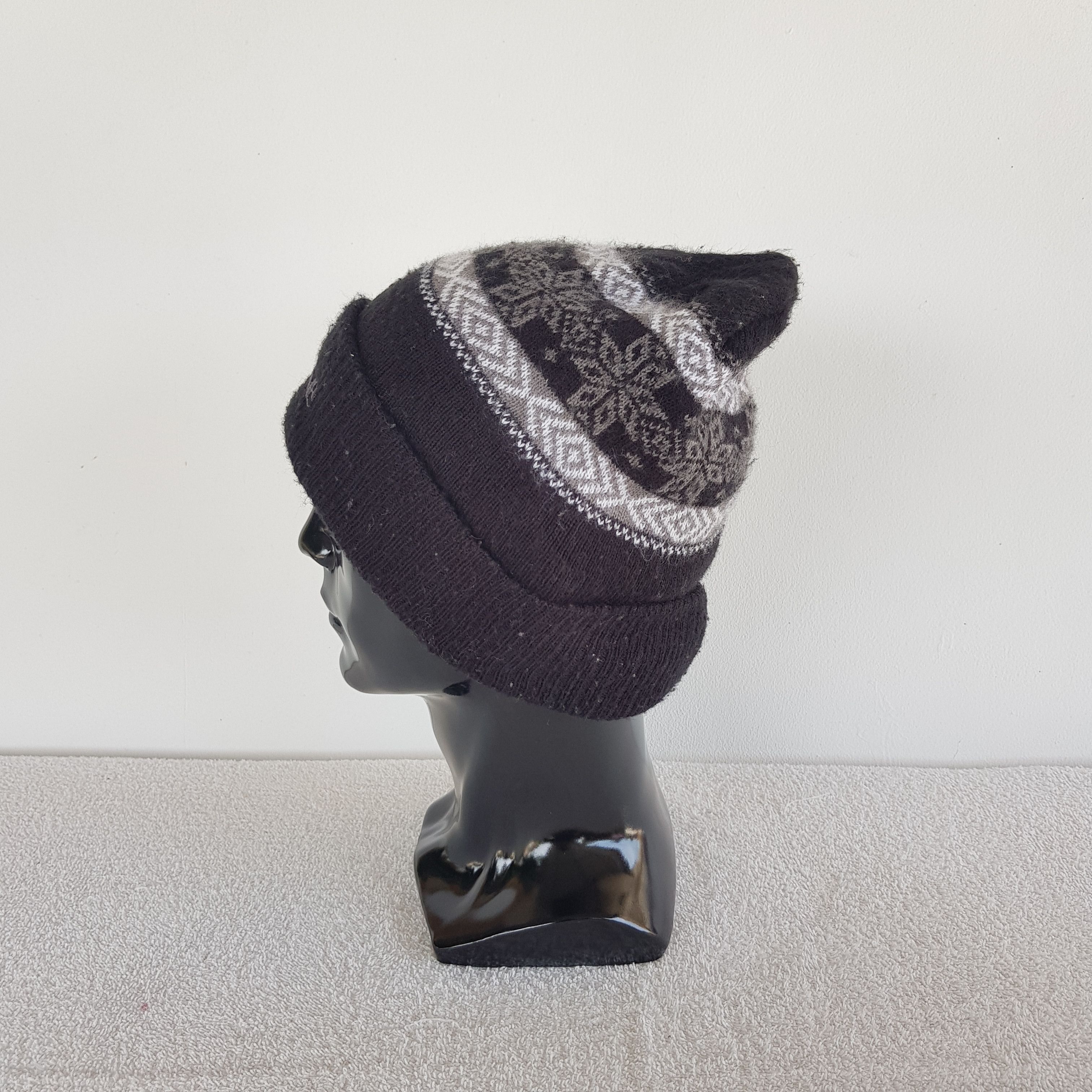 Ellesse × Vintage Vintage Ellesse Beanie Snow Cap Knitted Hats - AC10378. Size ONE SIZE - 4 Thumbnail