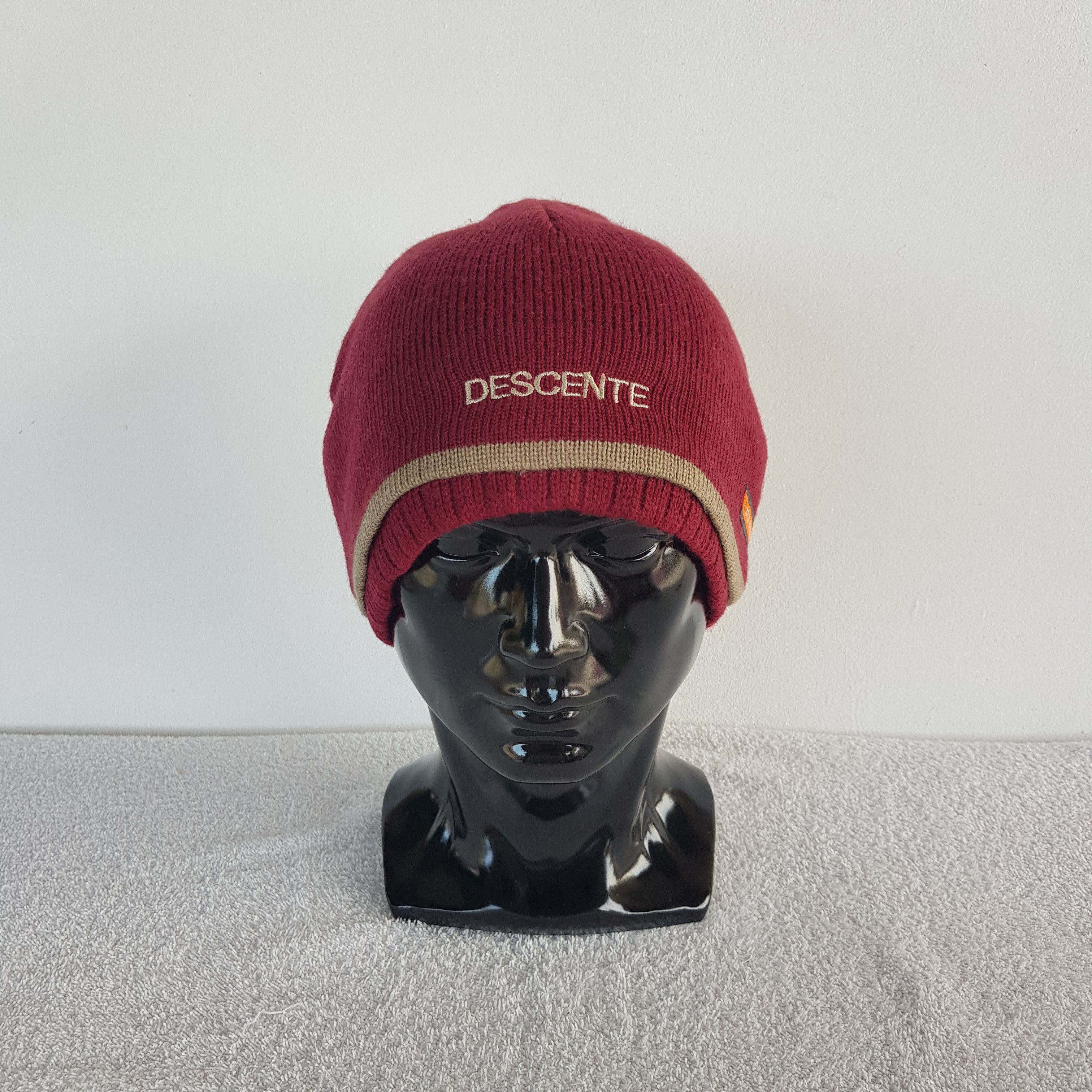 Descente × Japanese Brand × Vintage Vintage Decente Beanie Snow Cap Japanese Hats - AC10198. Size ONE SIZE - 2 Thumbnail