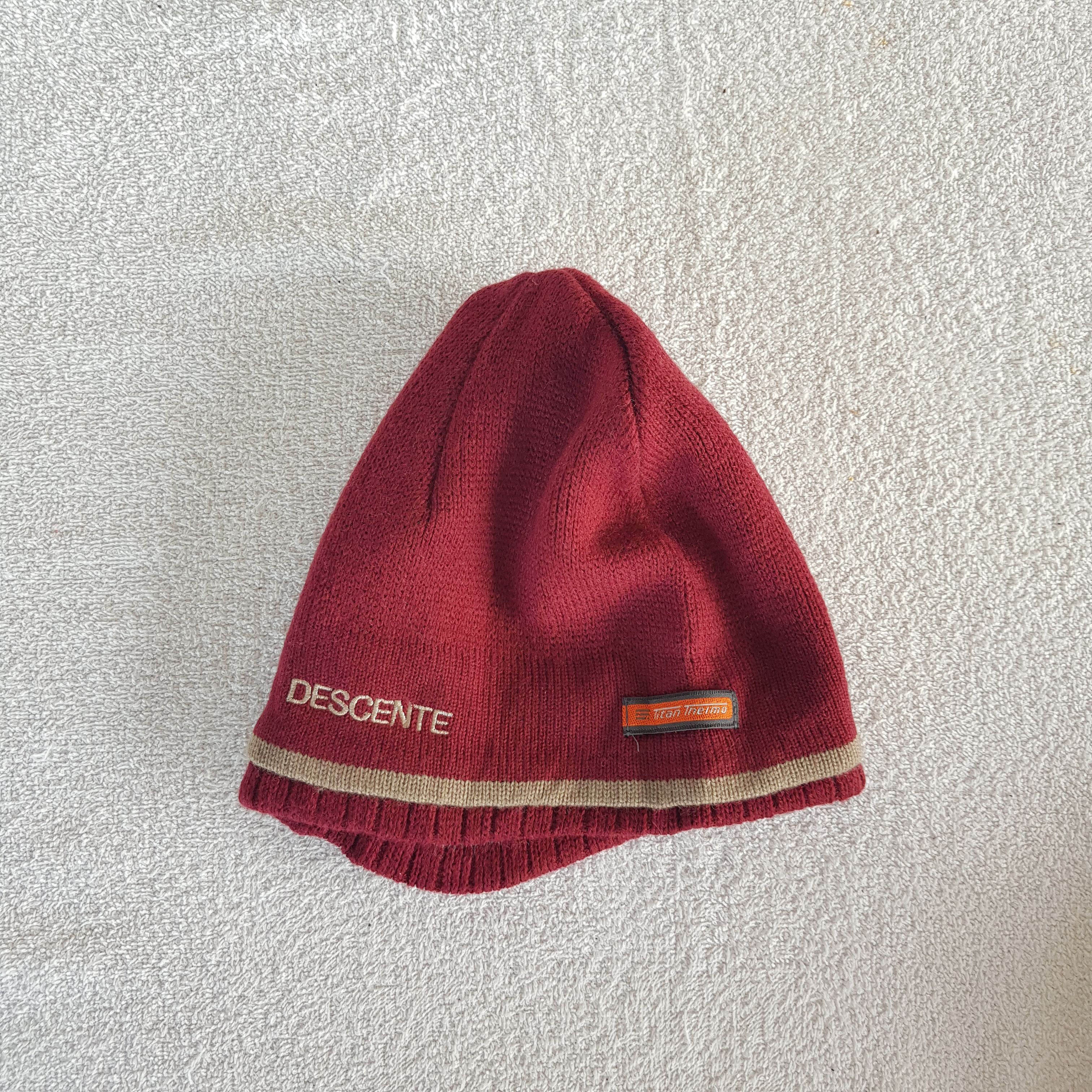 Descente × Japanese Brand × Vintage Vintage Decente Beanie Snow Cap Japanese Hats - AC10198. Size ONE SIZE - 6 Thumbnail
