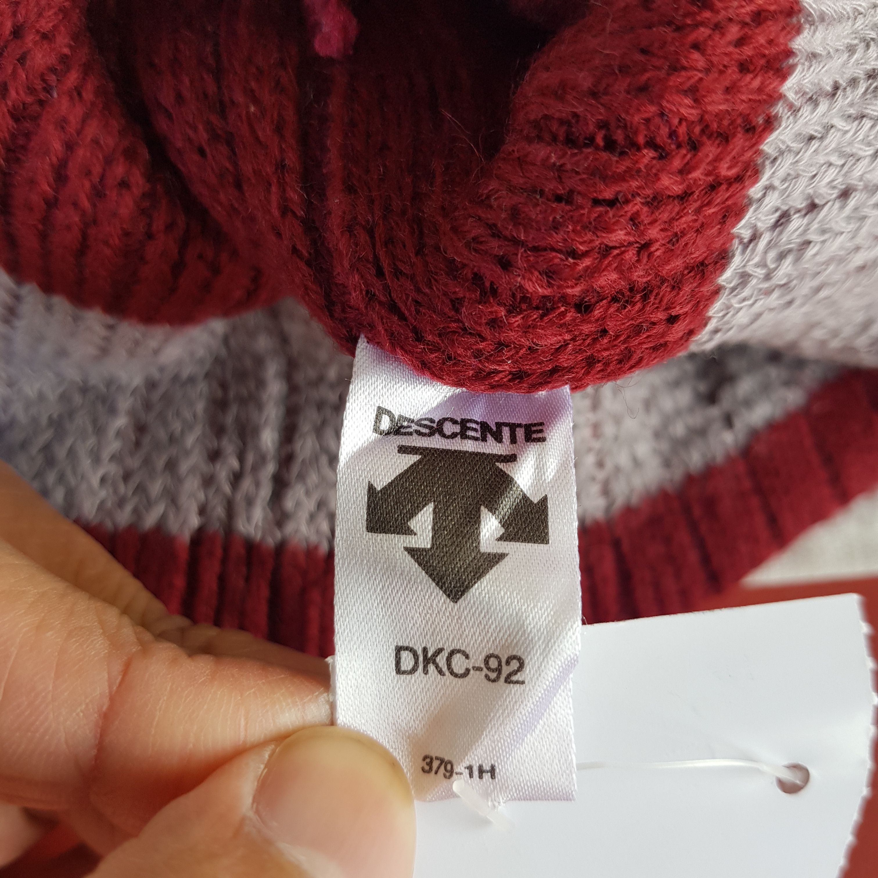 Descente × Japanese Brand × Vintage Vintage Decente Beanie Snow Cap Japanese Hats - AC10198. Size ONE SIZE - 7 Thumbnail