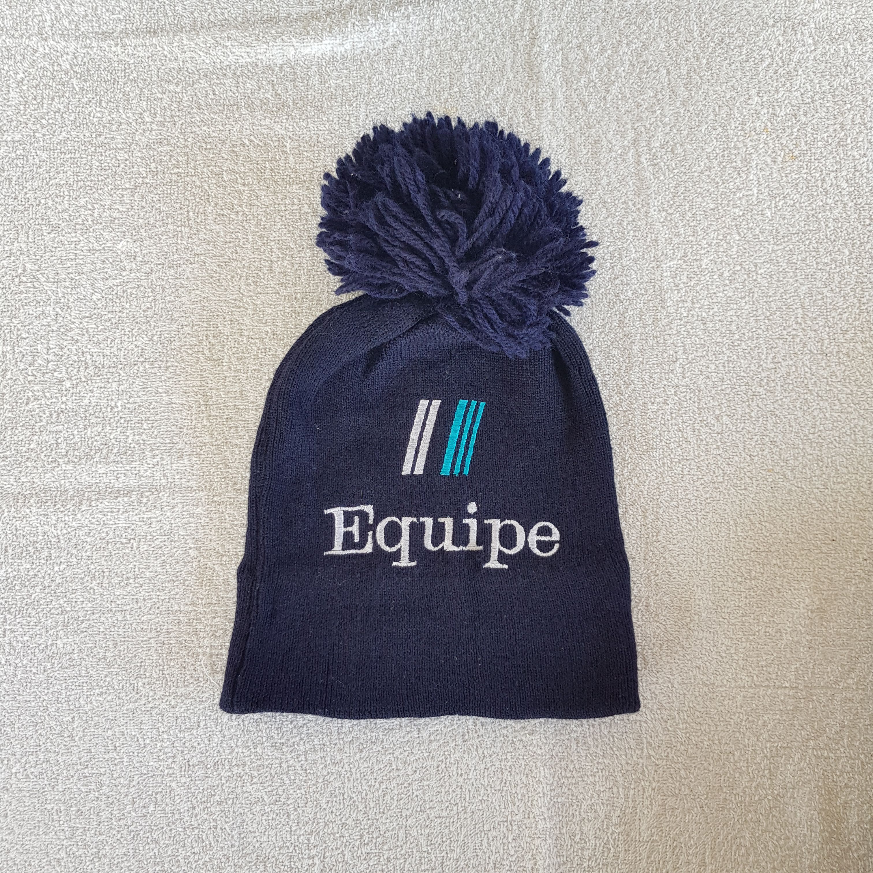 Japanese Brand × Vintage Devise et Gay Beanie Pom Pom Snow Cap Japanese Hats Size ONE SIZE - 6 Thumbnail
