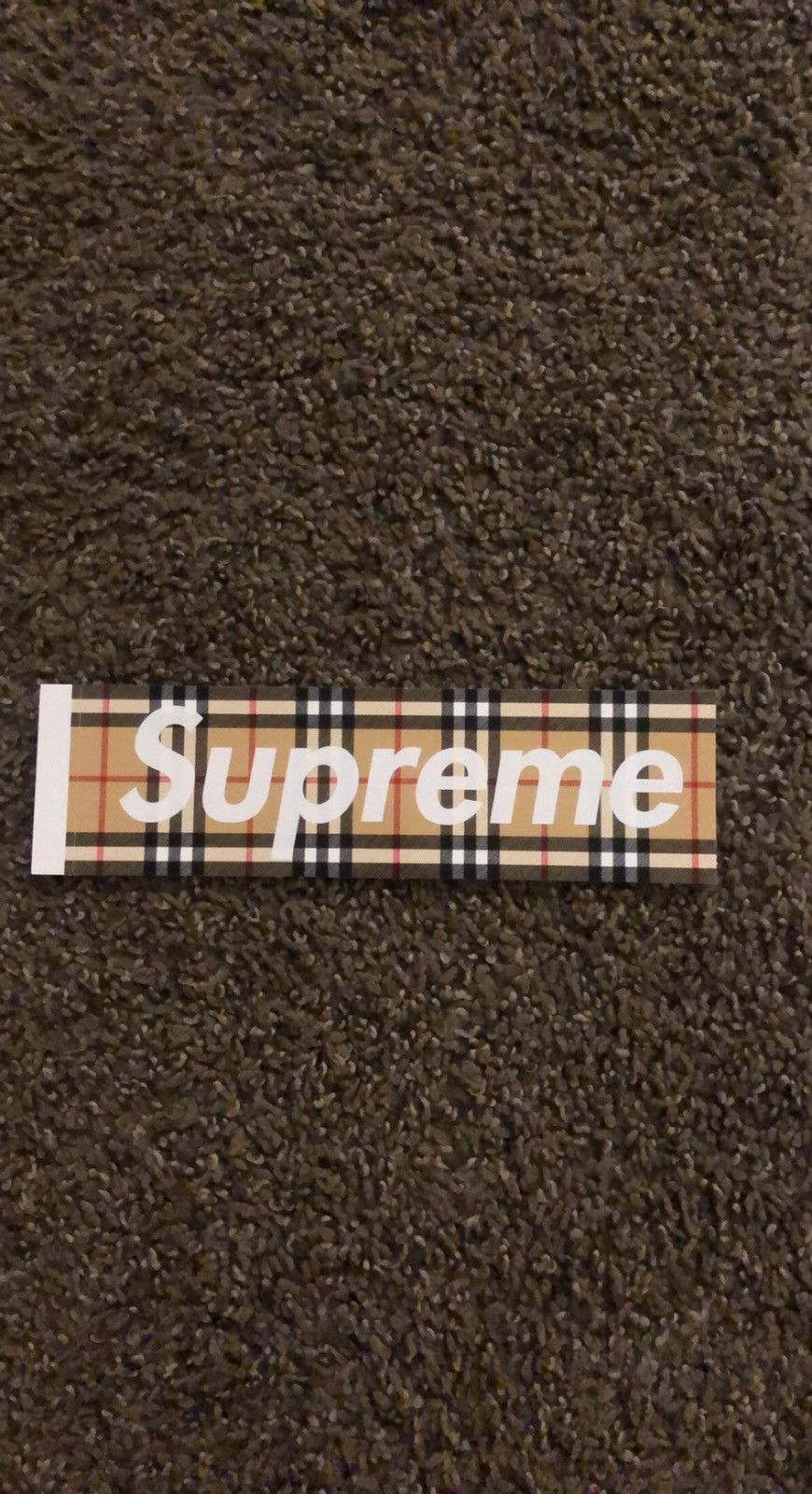 Burberry × Supreme Supreme Burberry Deck Size ONE SIZE - 5 Thumbnail