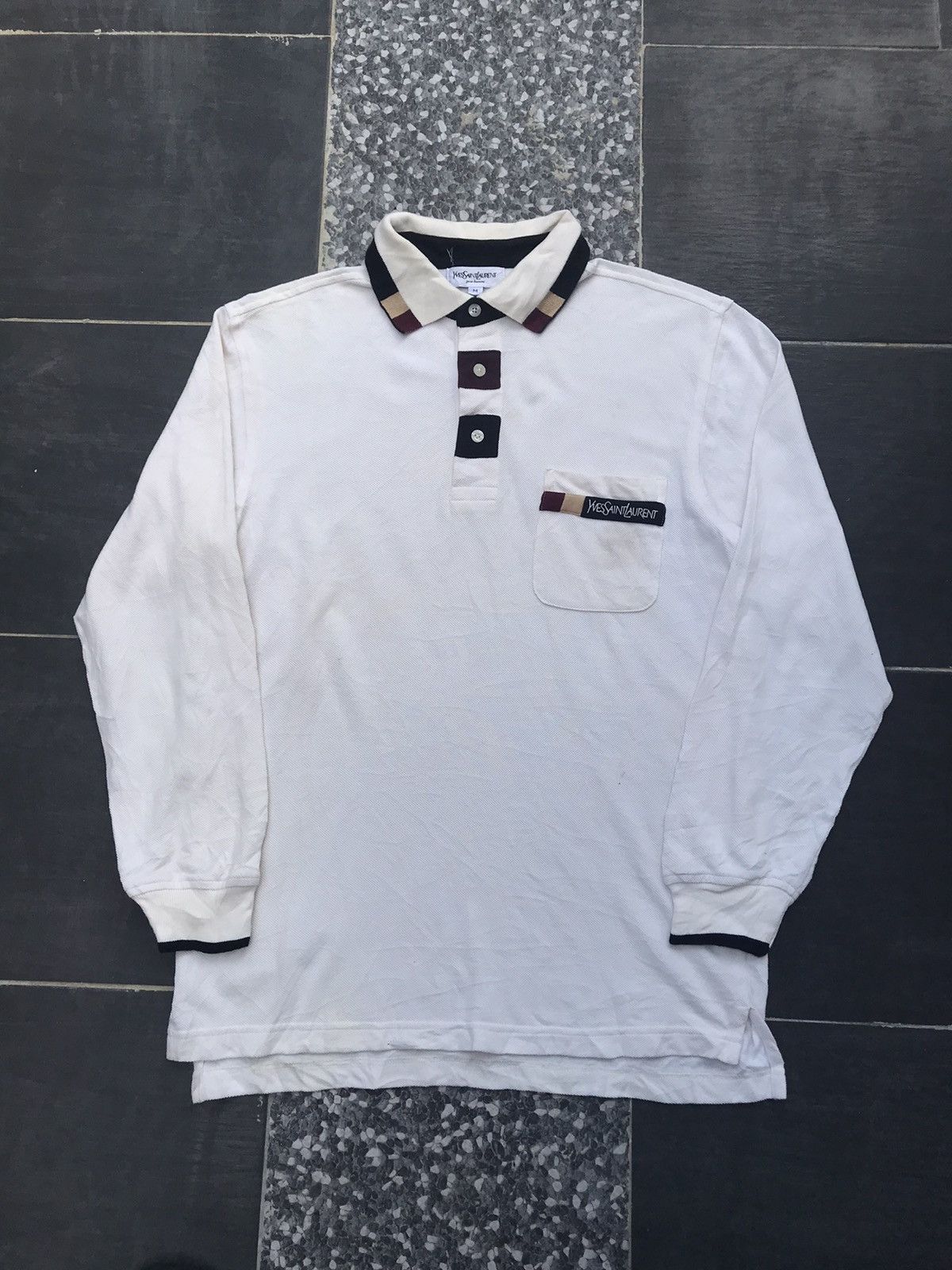 Designer Yves Saint Laurent Button Ups Shirt Size US M / EU 48-50 / 2 - 1 Thumbnail