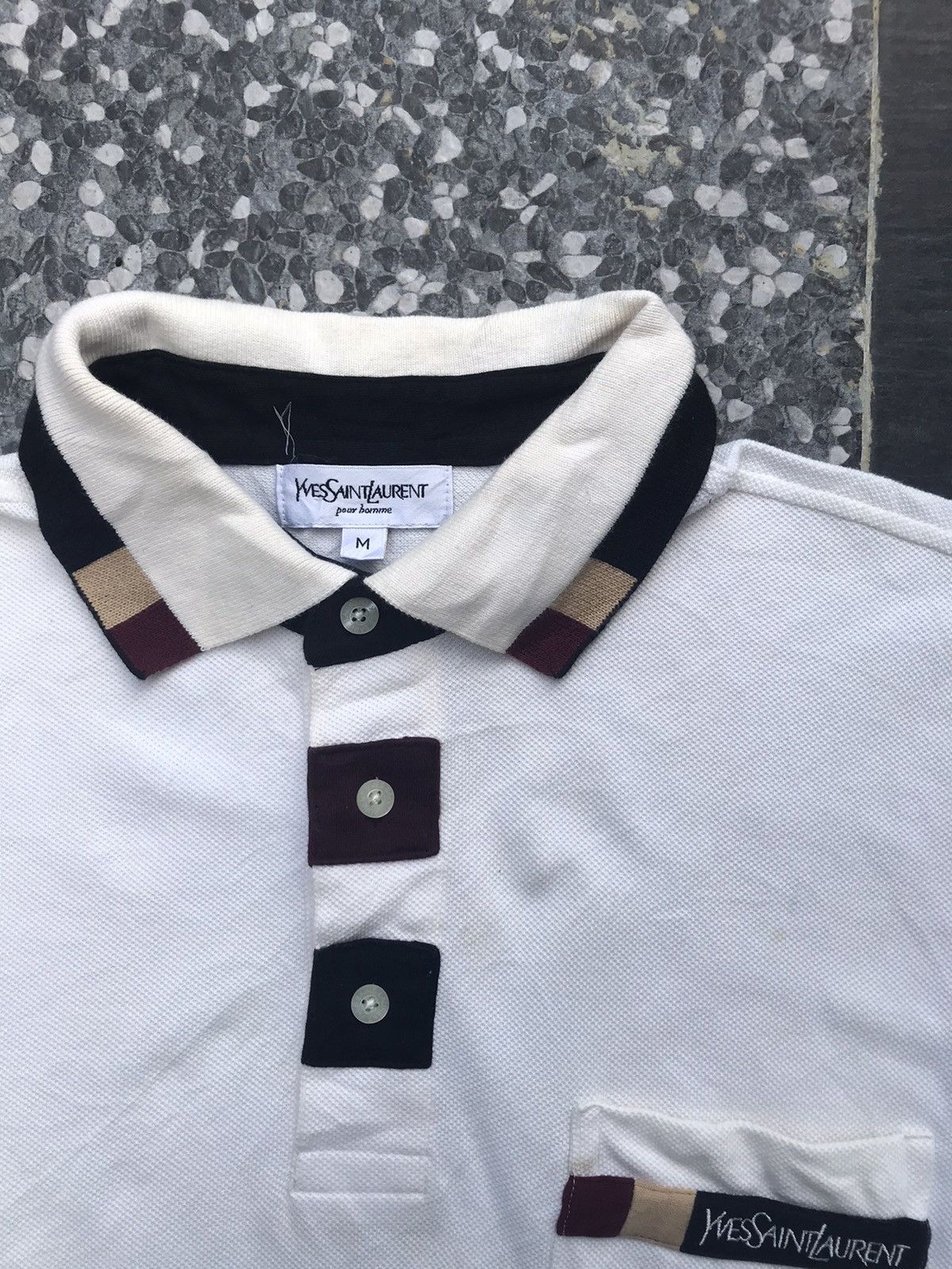 Designer Yves Saint Laurent Button Ups Shirt Size US M / EU 48-50 / 2 - 2 Thumbnail