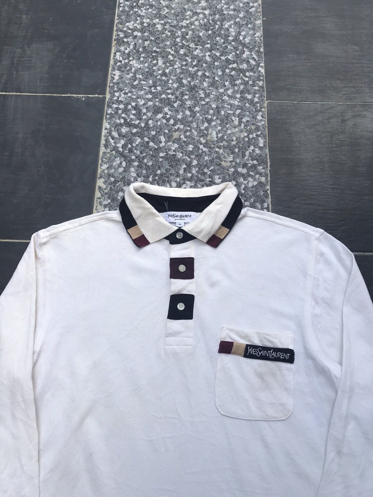 Designer Yves Saint Laurent Button Ups Shirt Size US M / EU 48-50 / 2 - 4 Thumbnail