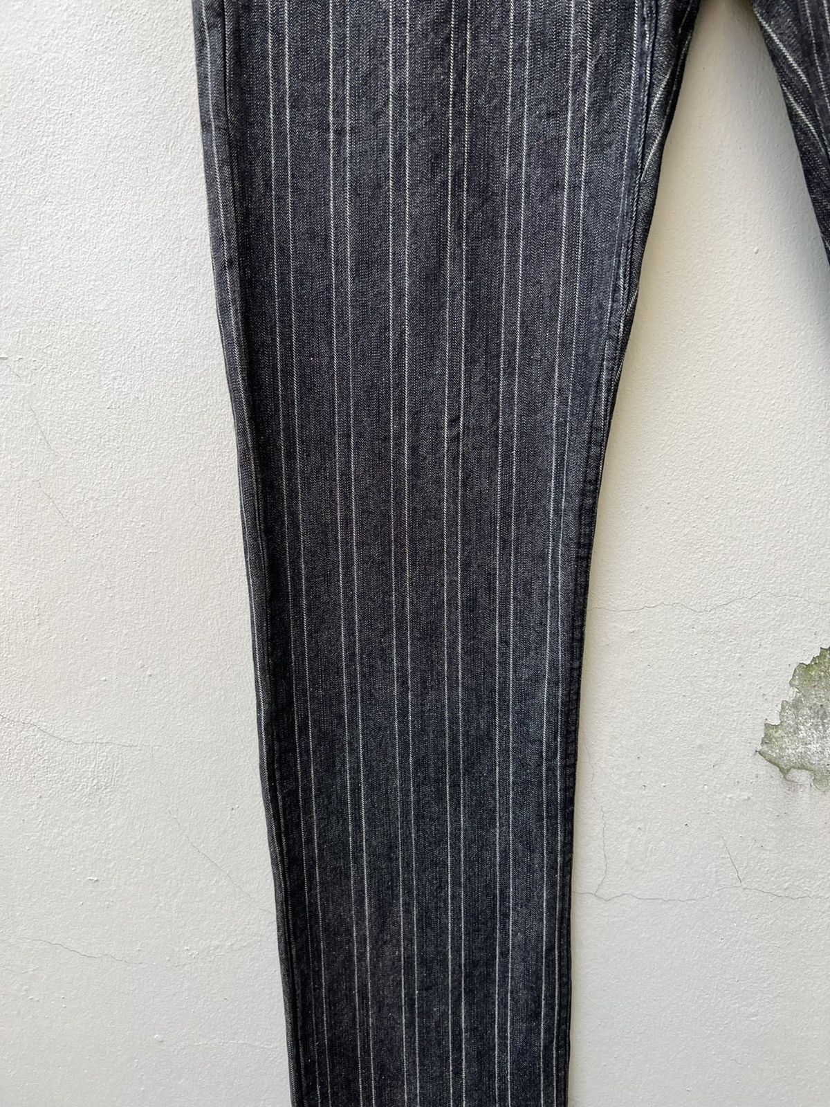Beams Plus × Vintage Vintage 90s Beams Japan Striped Denim Jeans Size US 30 / EU 46 - 6 Thumbnail