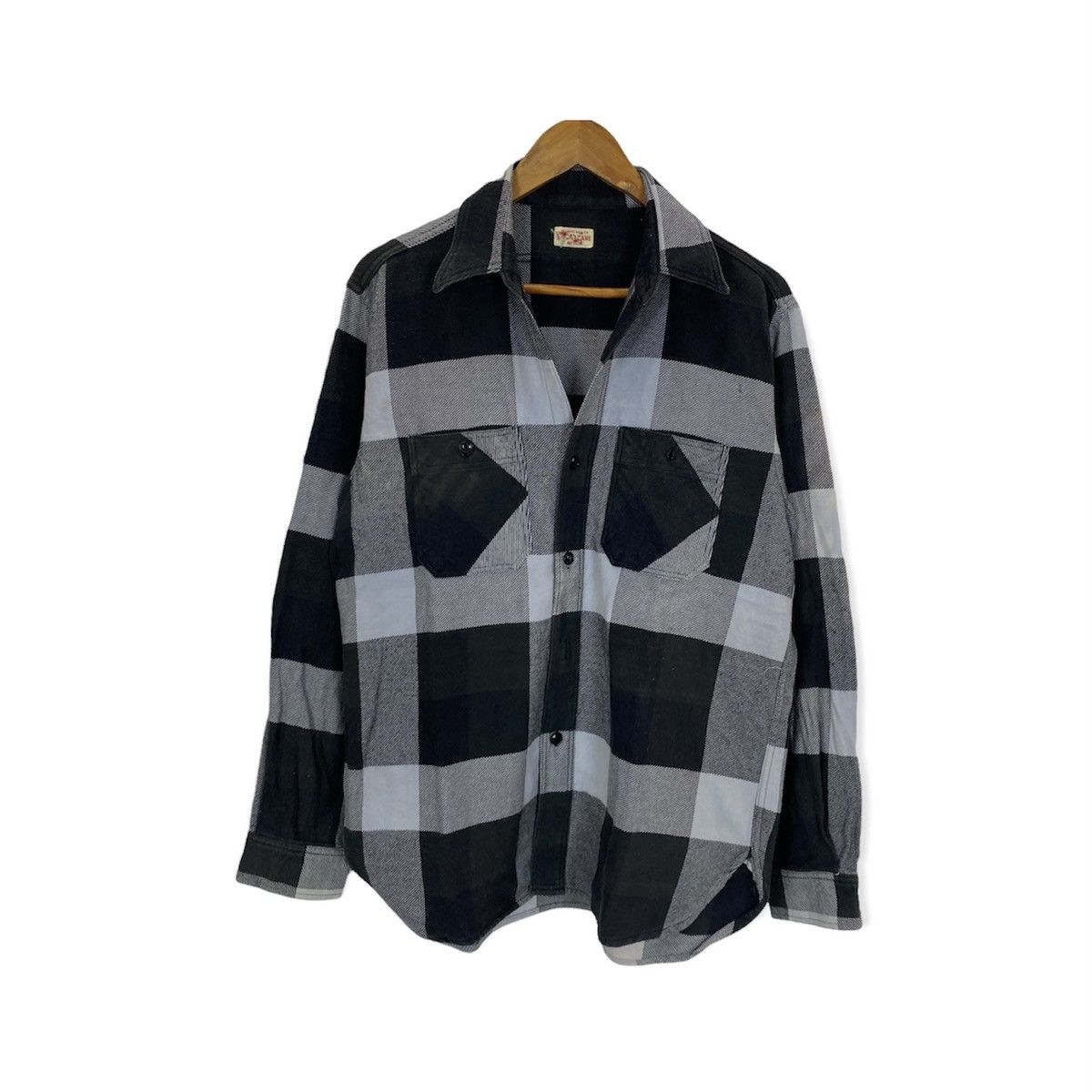 Sugar Cane Vintage Sugar Cane Toyo Enterprise flannel button up Size US M / EU 48-50 / 2 - 1 Thumbnail