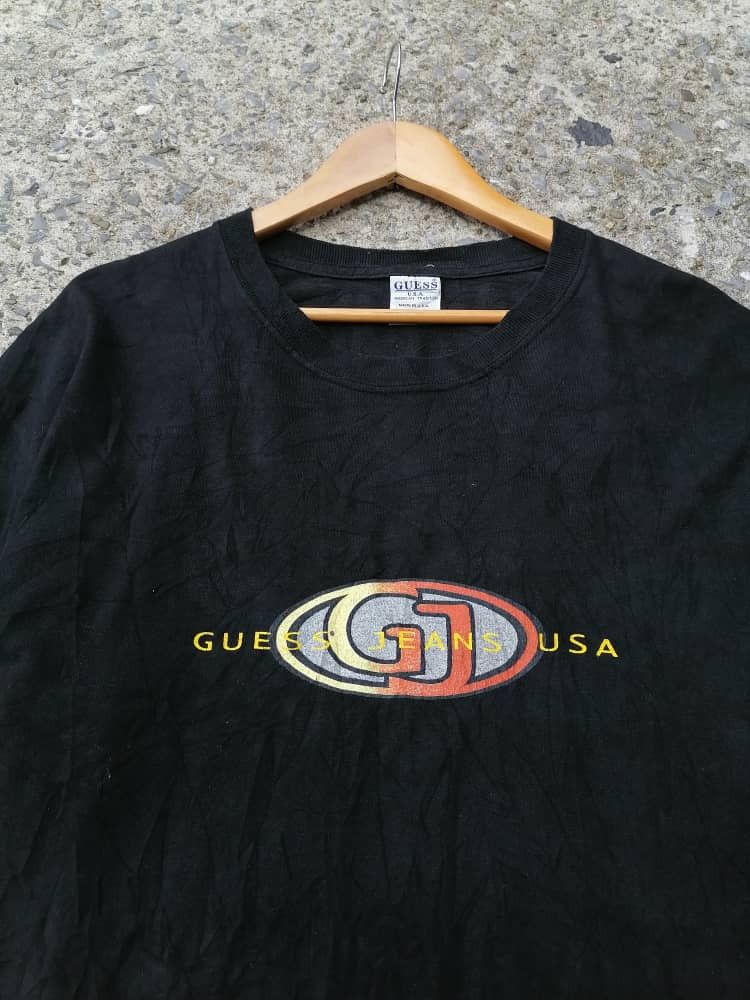 Guess × Vintage Vintage Guess Jeans Longsleeve Tee Size US L / EU 52-54 / 3 - 2 Thumbnail