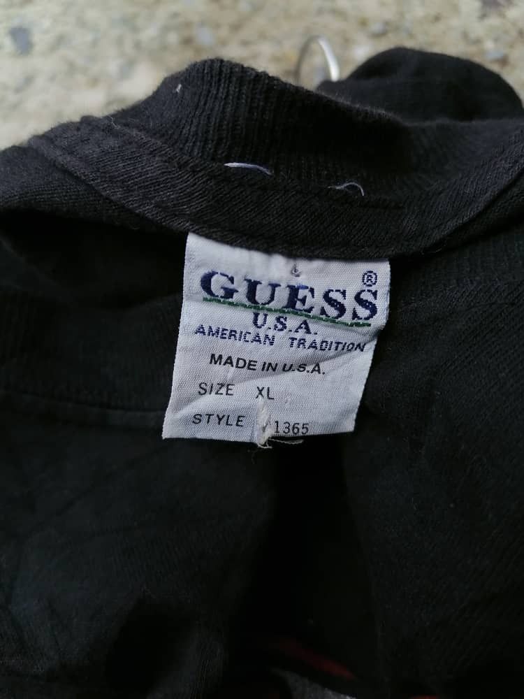 Guess × Vintage Vintage Guess Jeans Longsleeve Tee Size US L / EU 52-54 / 3 - 3 Thumbnail