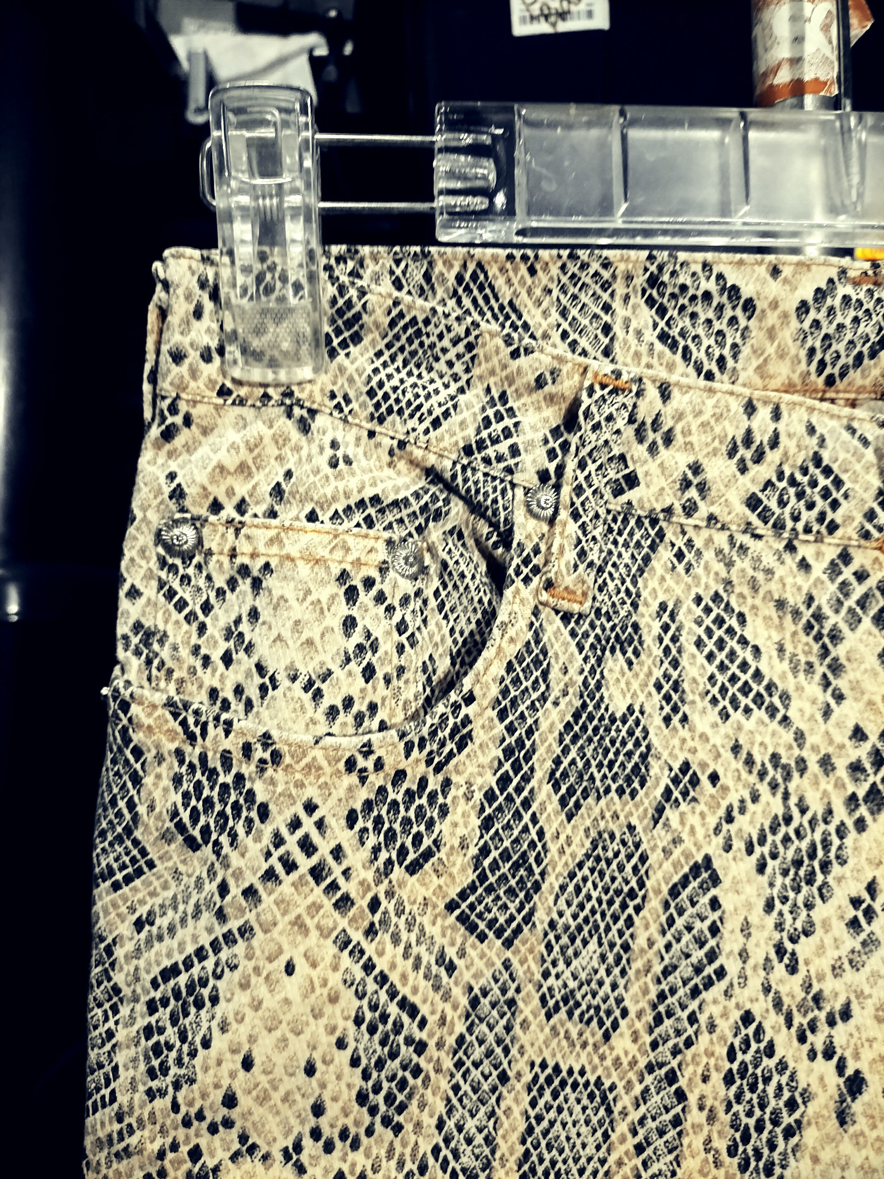 Designer Vintage Cimarron Phantom Snakes Fashion Stretchable Pants Size US 26 / EU 42 - 2 Thumbnail