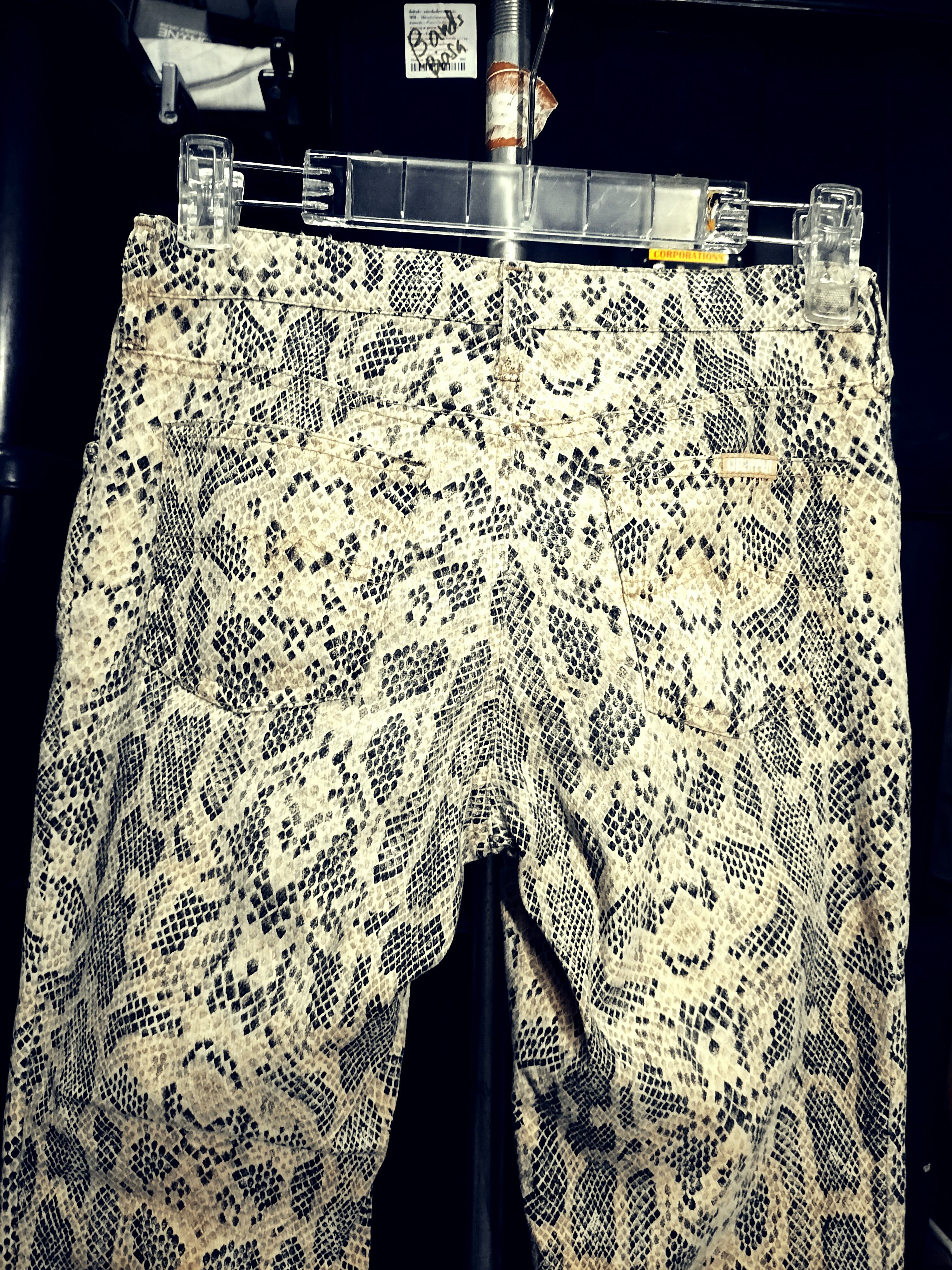 Designer Vintage Cimarron Phantom Snakes Fashion Stretchable Pants Size US 26 / EU 42 - 8 Thumbnail