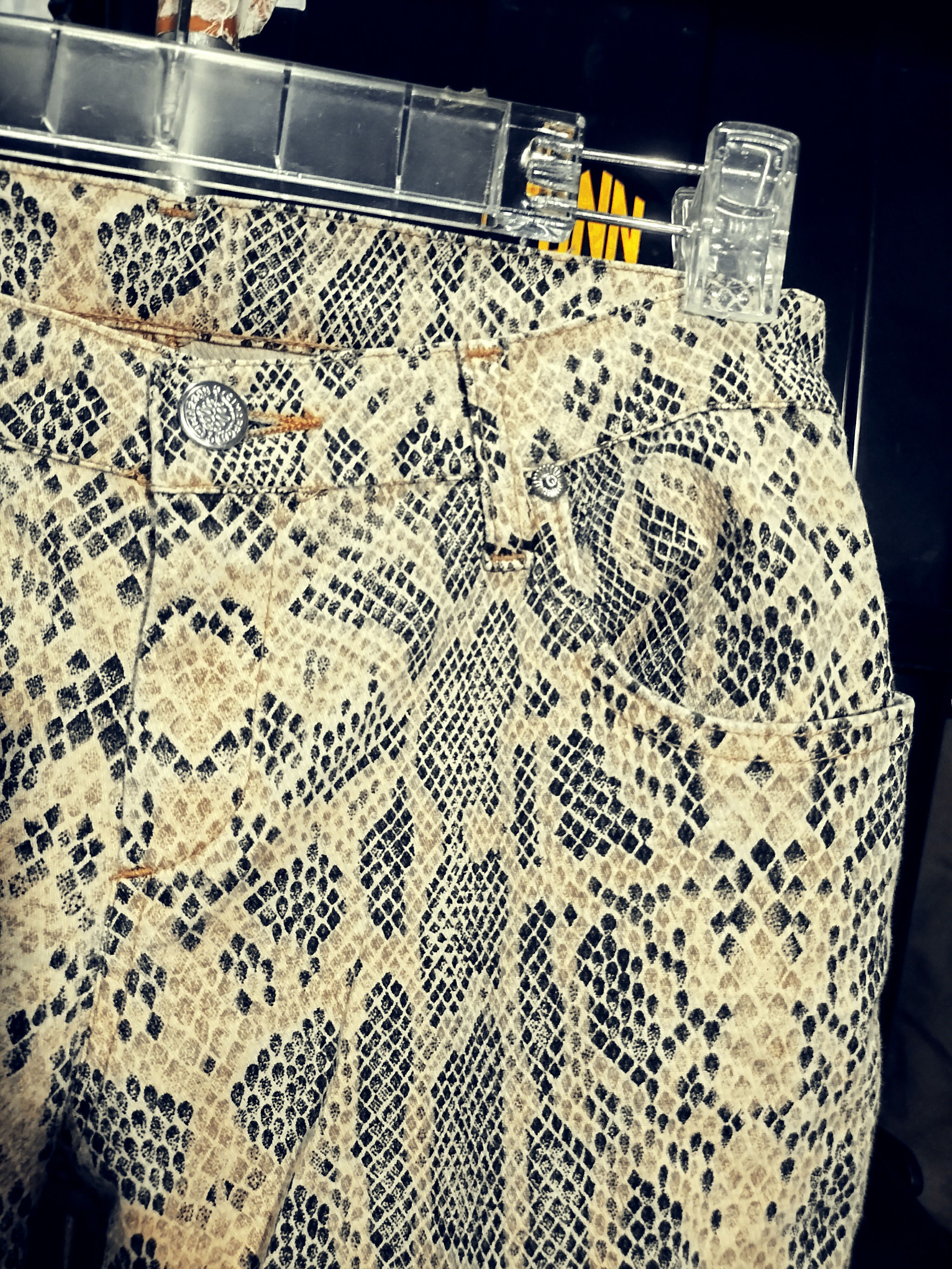 Designer Vintage Cimarron Phantom Snakes Fashion Stretchable Pants Size US 26 / EU 42 - 3 Thumbnail