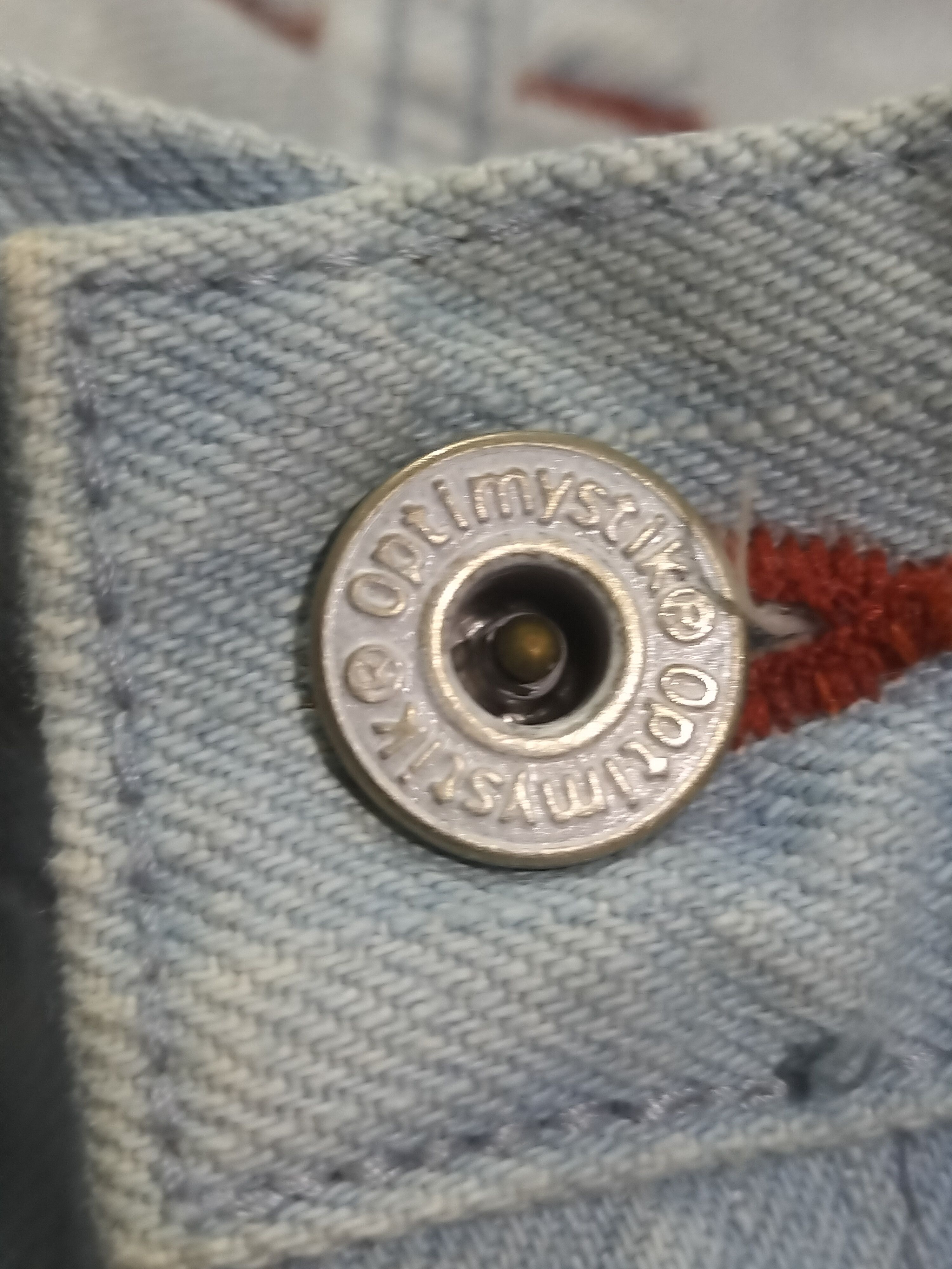 Japanese Brand Optimystik Denim Japanese Designer fashion streetwear Size US 34 / EU 50 - 6 Thumbnail