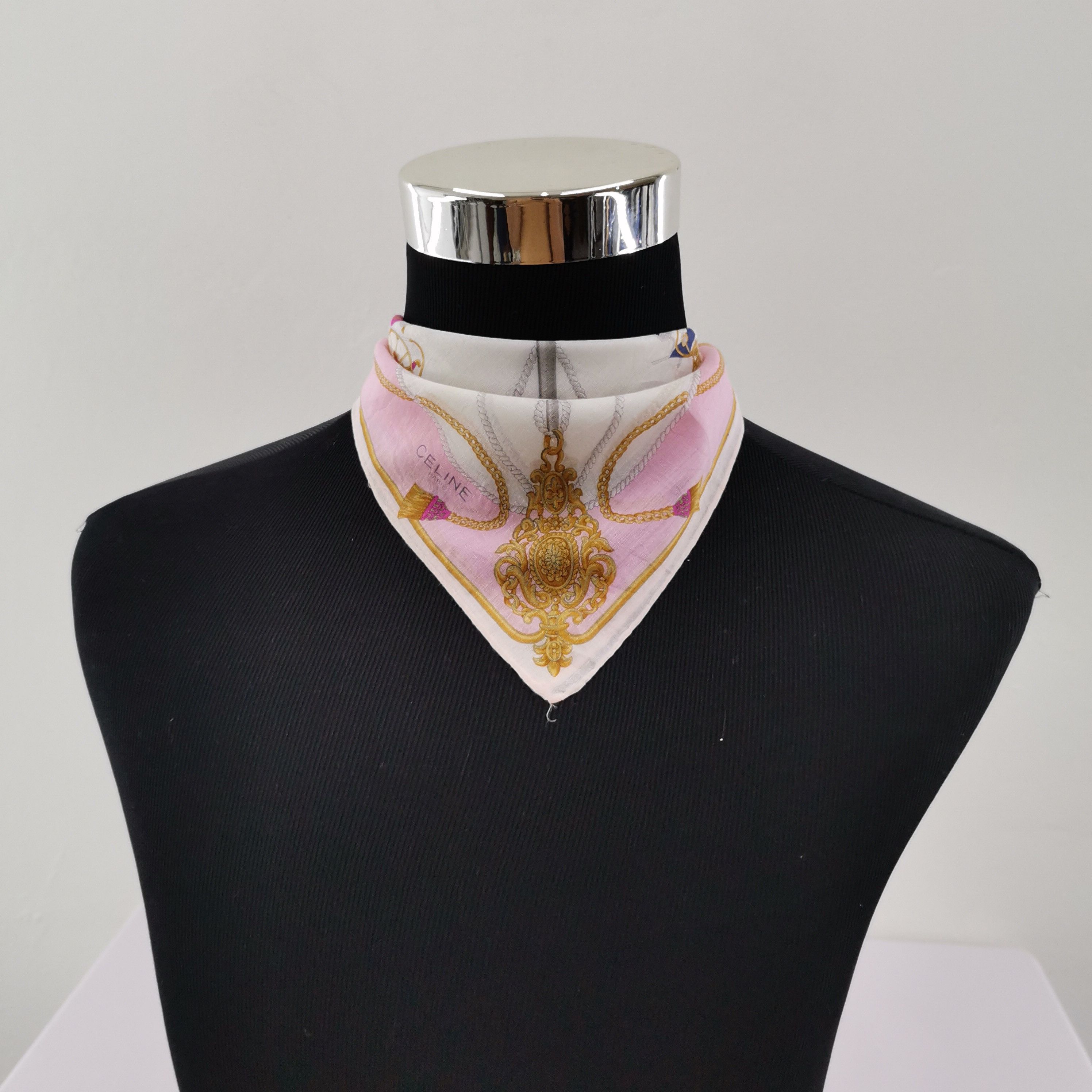 Celine Celine Handkerchief / Headscarf / Neckerchief Size ONE SIZE - 2 Thumbnail