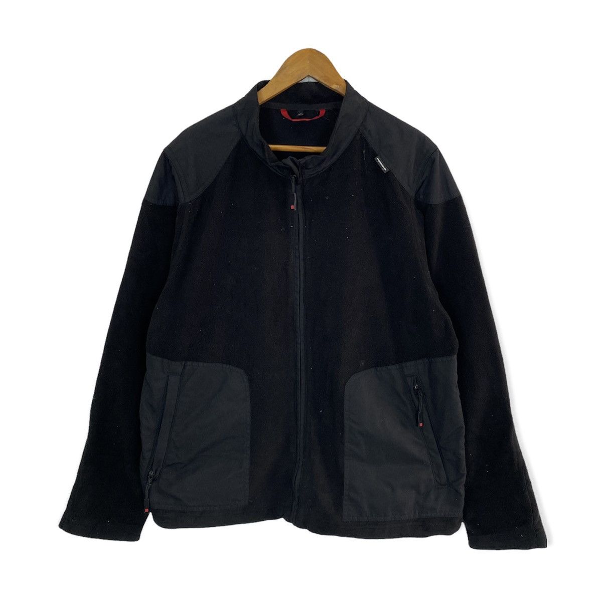 Japanese Brand Nice Design Porsche fleece zipper jacket Size US L / EU 52-54 / 3 - 2 Thumbnail