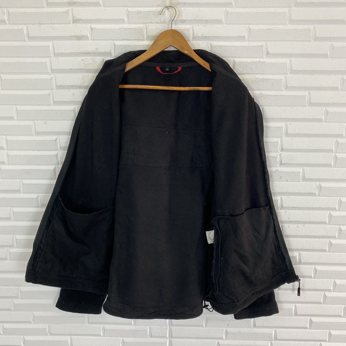 Japanese Brand Nice Design Porsche fleece zipper jacket Size US L / EU 52-54 / 3 - 11 Thumbnail