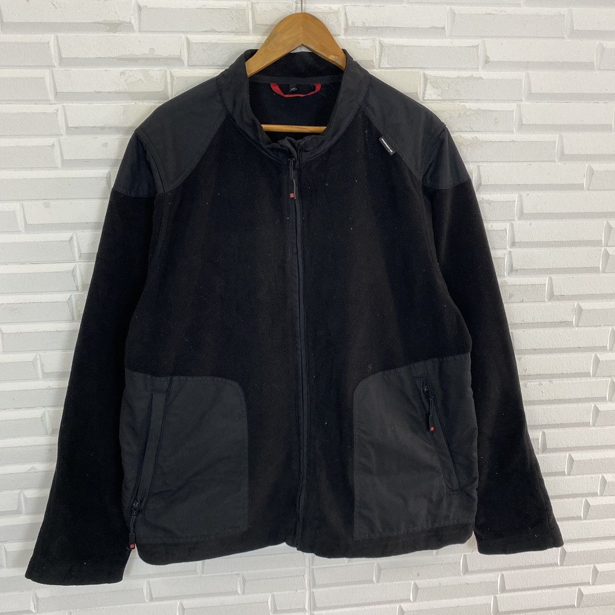 Japanese Brand Nice Design Porsche fleece zipper jacket Size US L / EU 52-54 / 3 - 3 Thumbnail