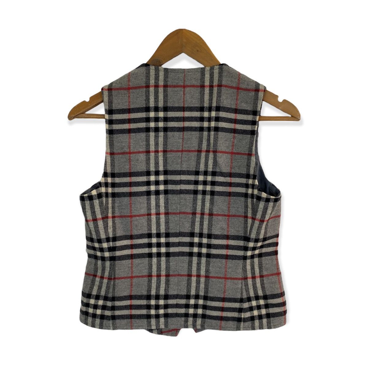 Burberry Burberrys Nova Check Vest Jacket size M Women Size ONE SIZE - 2 Thumbnail