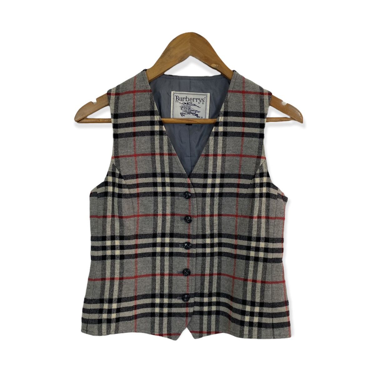 Burberry Burberrys Nova Check Vest Jacket size M Women Size ONE SIZE - 1 Thumbnail