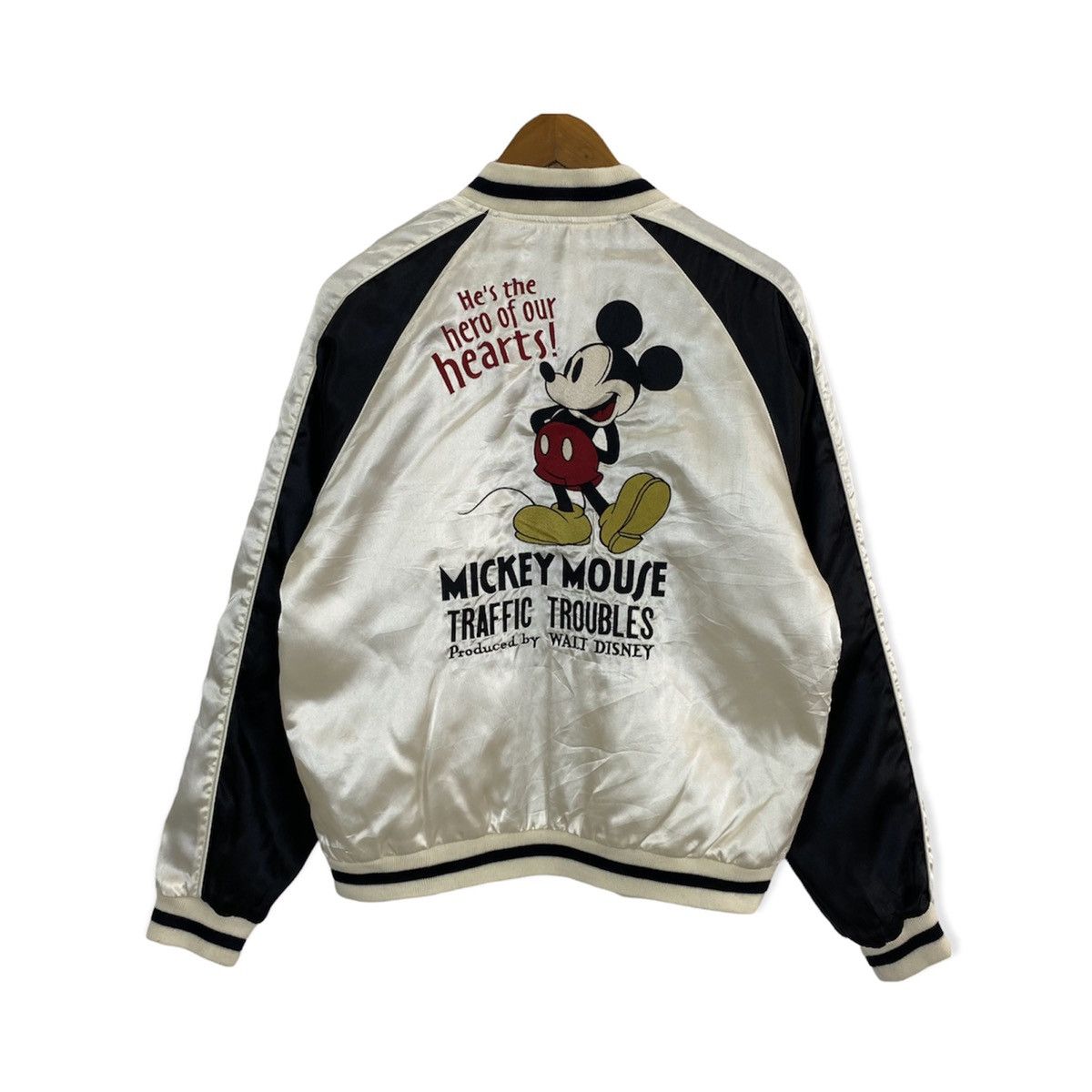 Mickey Mouse Reversible Sukajan Vintage Disney Mickey Mouse