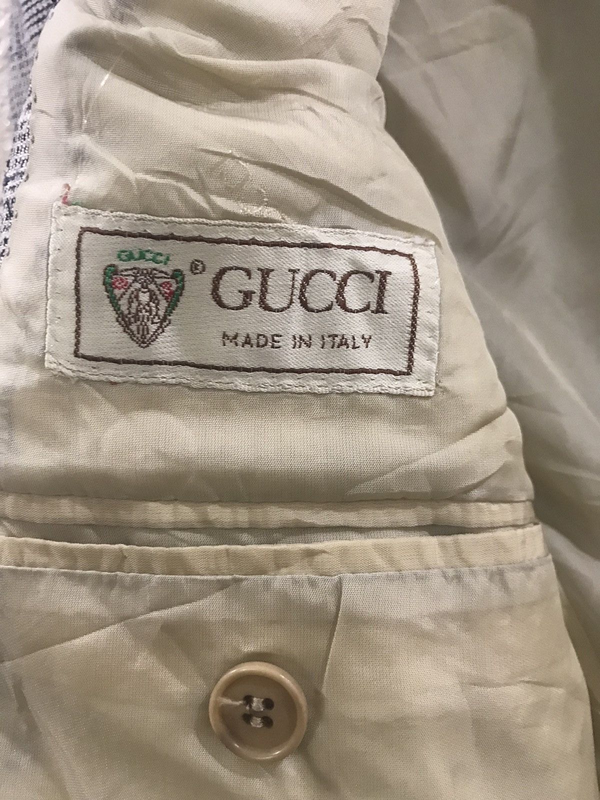 Gucci Gucci blazer jacket made in Italy Size US S / EU 44-46 / 1 - 7 Thumbnail