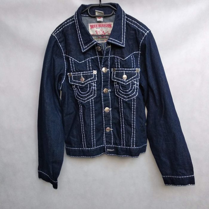 True Religion True Religion denim jacket Jimmy Super T size L | Grailed