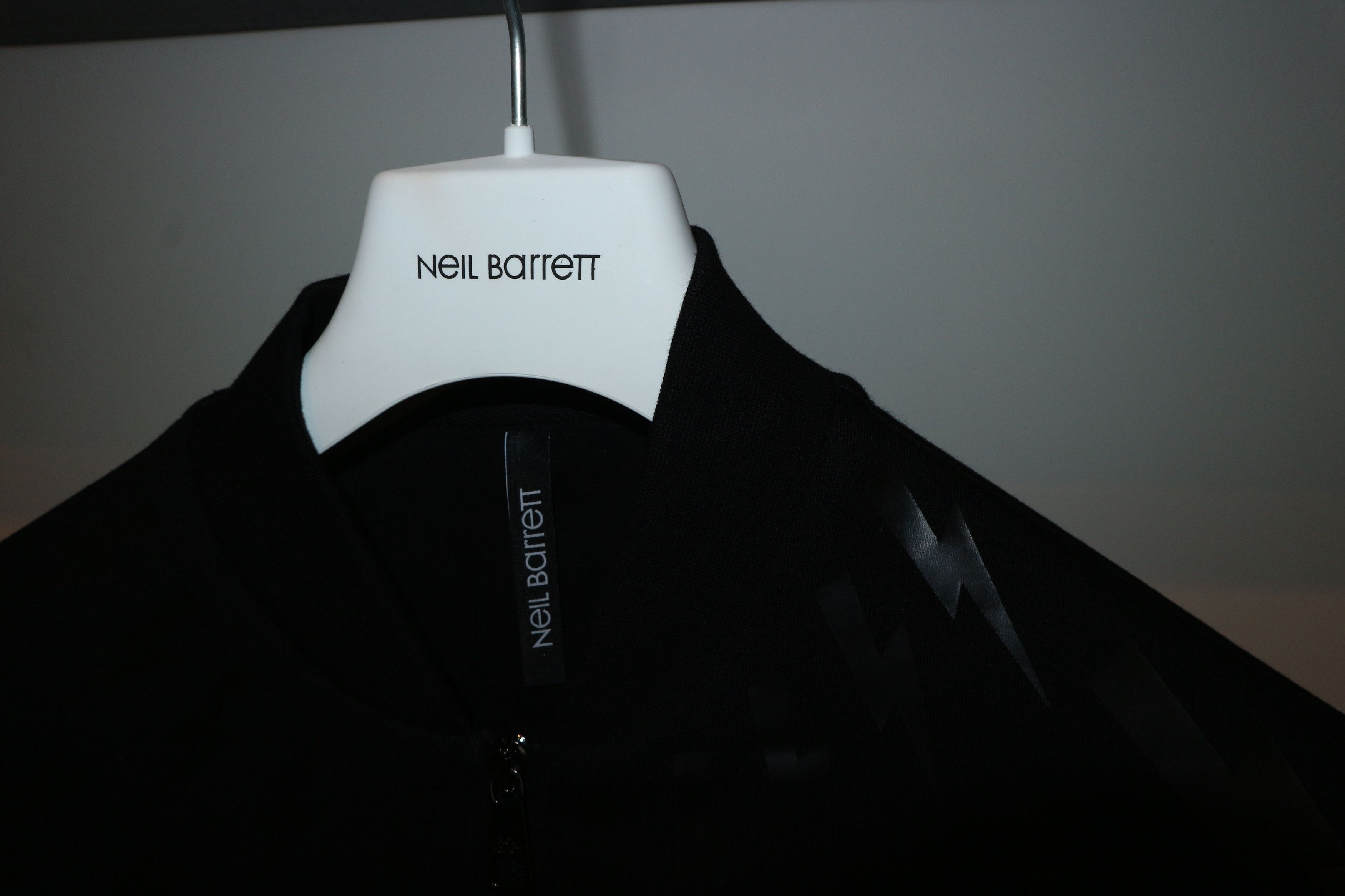 Neil Barrett Lightning bolt print bomber jacket Size US XL / EU 56 / 4 - 7 Thumbnail