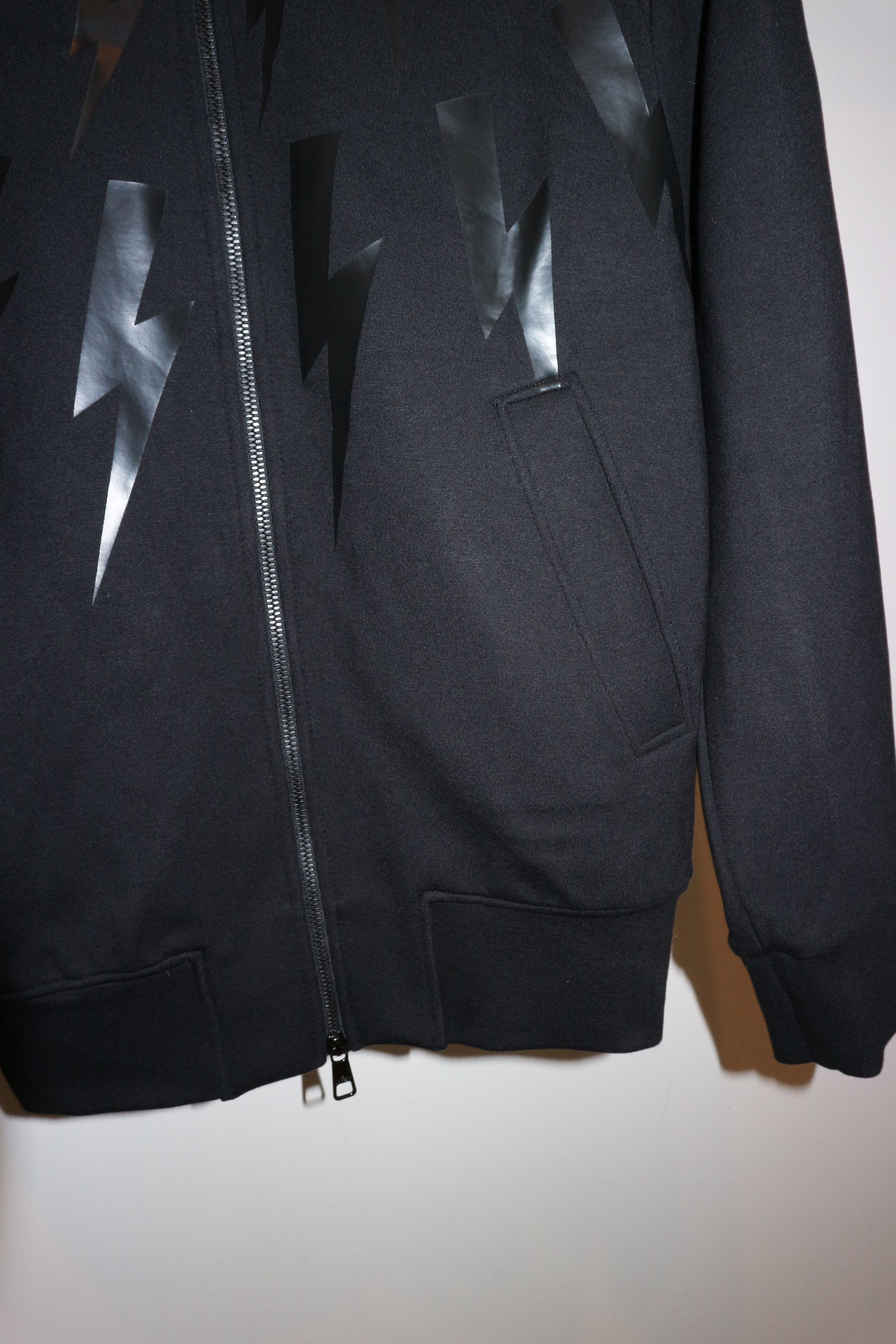 Neil Barrett Lightning bolt print bomber jacket Size US XL / EU 56 / 4 - 4 Thumbnail