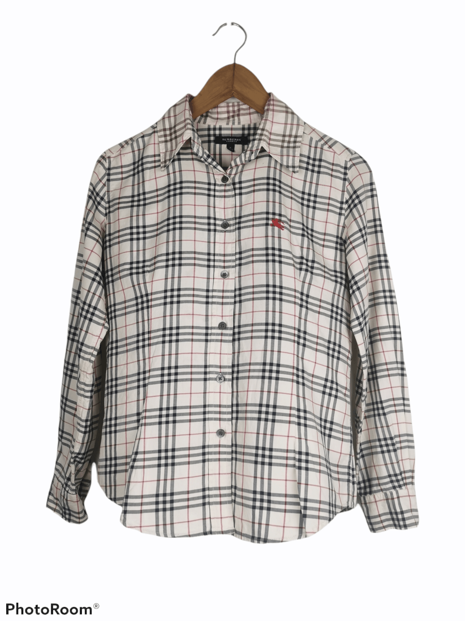 Vintage Women Burberry Nova Check Shirt