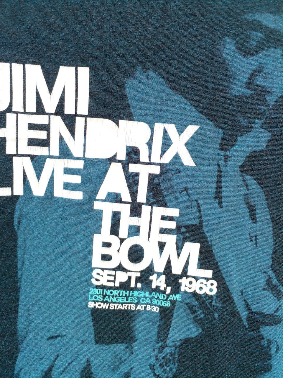 Jimi Hendrix T shirt JIMI HENDRIX LIVE AT THE BOWL Size US M / EU 48-50 / 2 - 2 Thumbnail