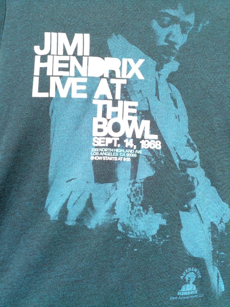 Jimi Hendrix T shirt JIMI HENDRIX LIVE AT THE BOWL Size US M / EU 48-50 / 2 - 3 Thumbnail