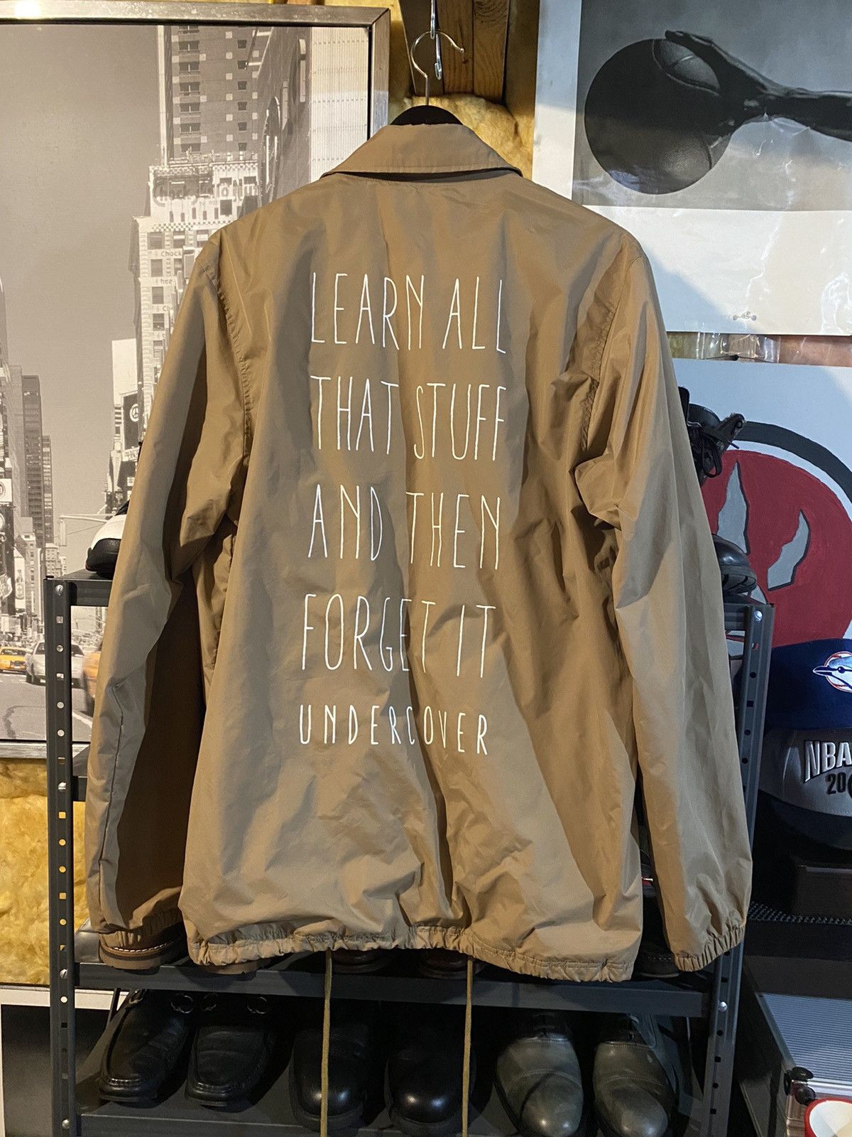 Undercover Learn and Forget Nylon Coach’s Jacket Size US L / EU 52-54 / 3 - 2 Thumbnail