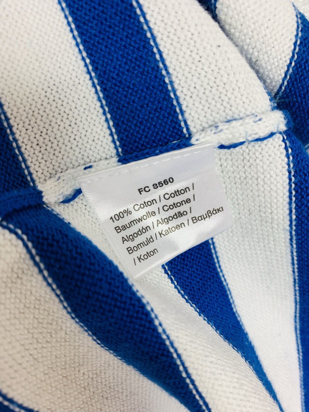 Lacoste × Vintage Lacoste Stripe Knitwear Sweater Vintage Size US XXL / EU 58 / 5 - 8 Thumbnail
