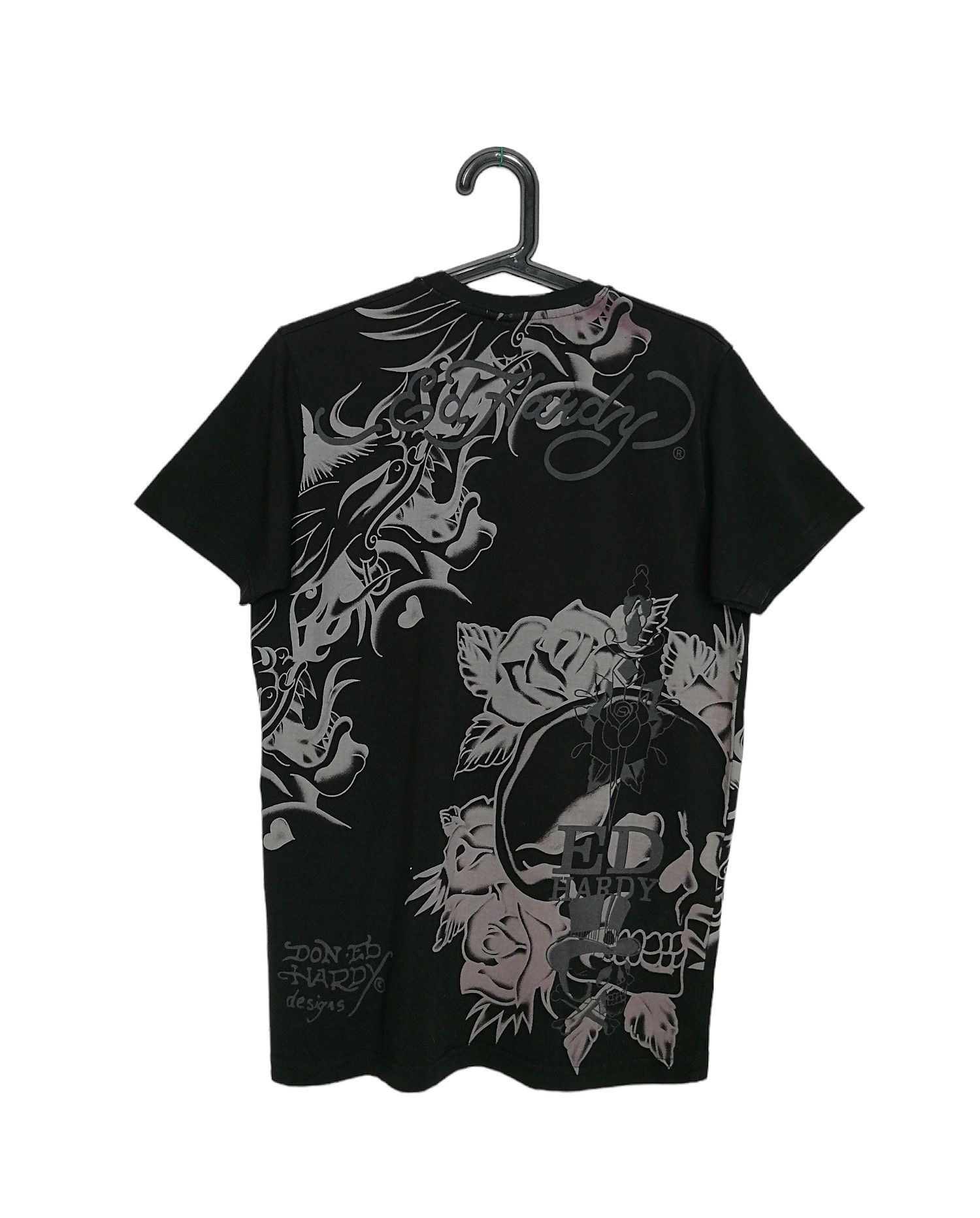 Christian Audigier × Ed Hardy Ed Hardy T-Shirt Skull & Dragon by Christian Audigier Size US M / EU 48-50 / 2 - 11 Thumbnail