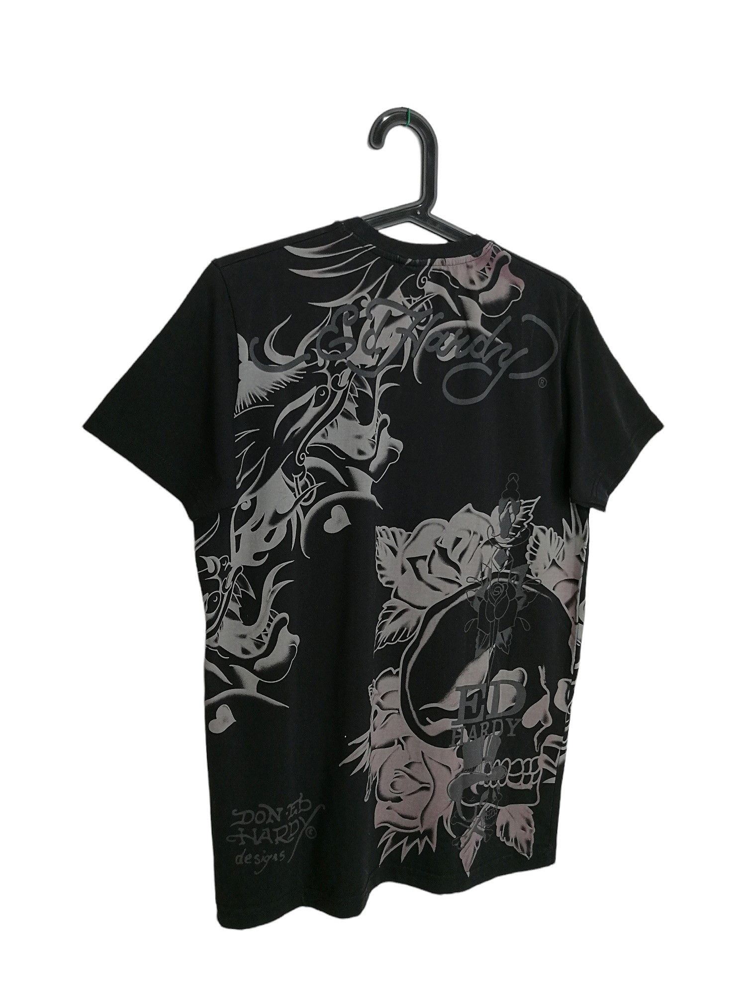 Christian Audigier × Ed Hardy Ed Hardy T-Shirt Skull & Dragon by Christian Audigier Size US M / EU 48-50 / 2 - 13 Thumbnail