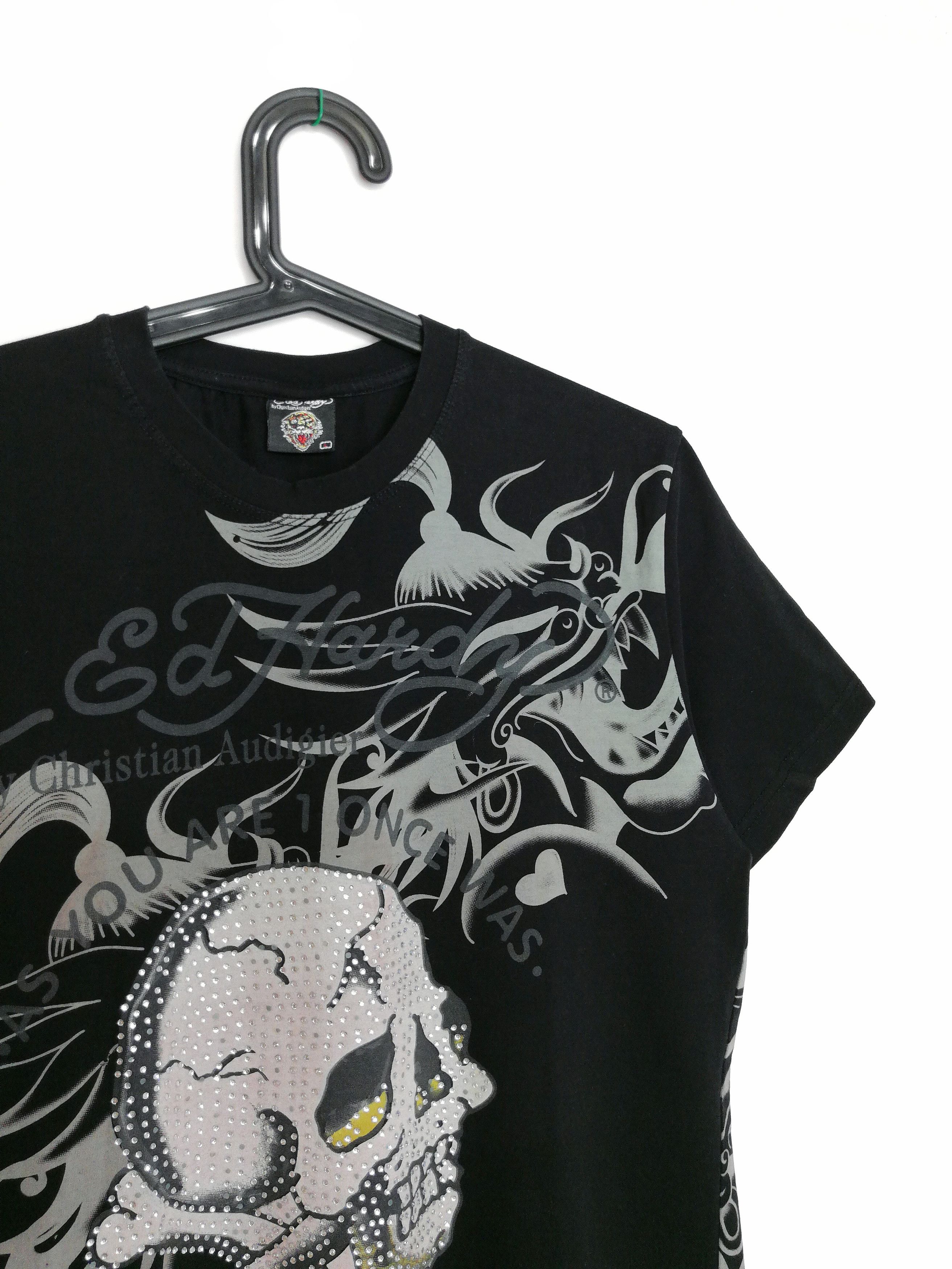 Christian Audigier × Ed Hardy Ed Hardy T-Shirt Skull & Dragon by Christian Audigier Size US M / EU 48-50 / 2 - 3 Thumbnail