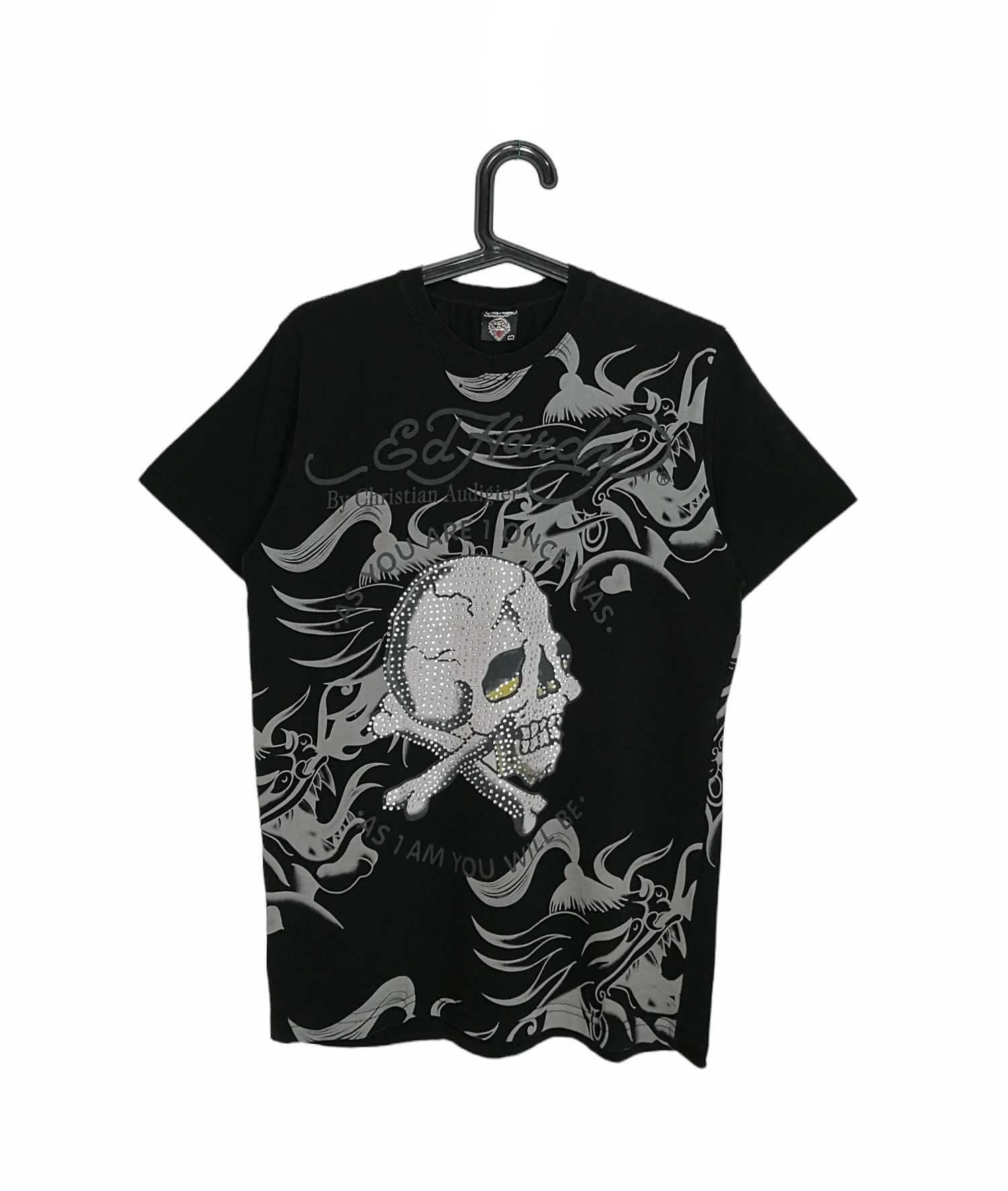 Christian Audigier × Ed Hardy Ed Hardy T-Shirt Skull & Dragon by Christian Audigier Size US M / EU 48-50 / 2 - 7 Thumbnail