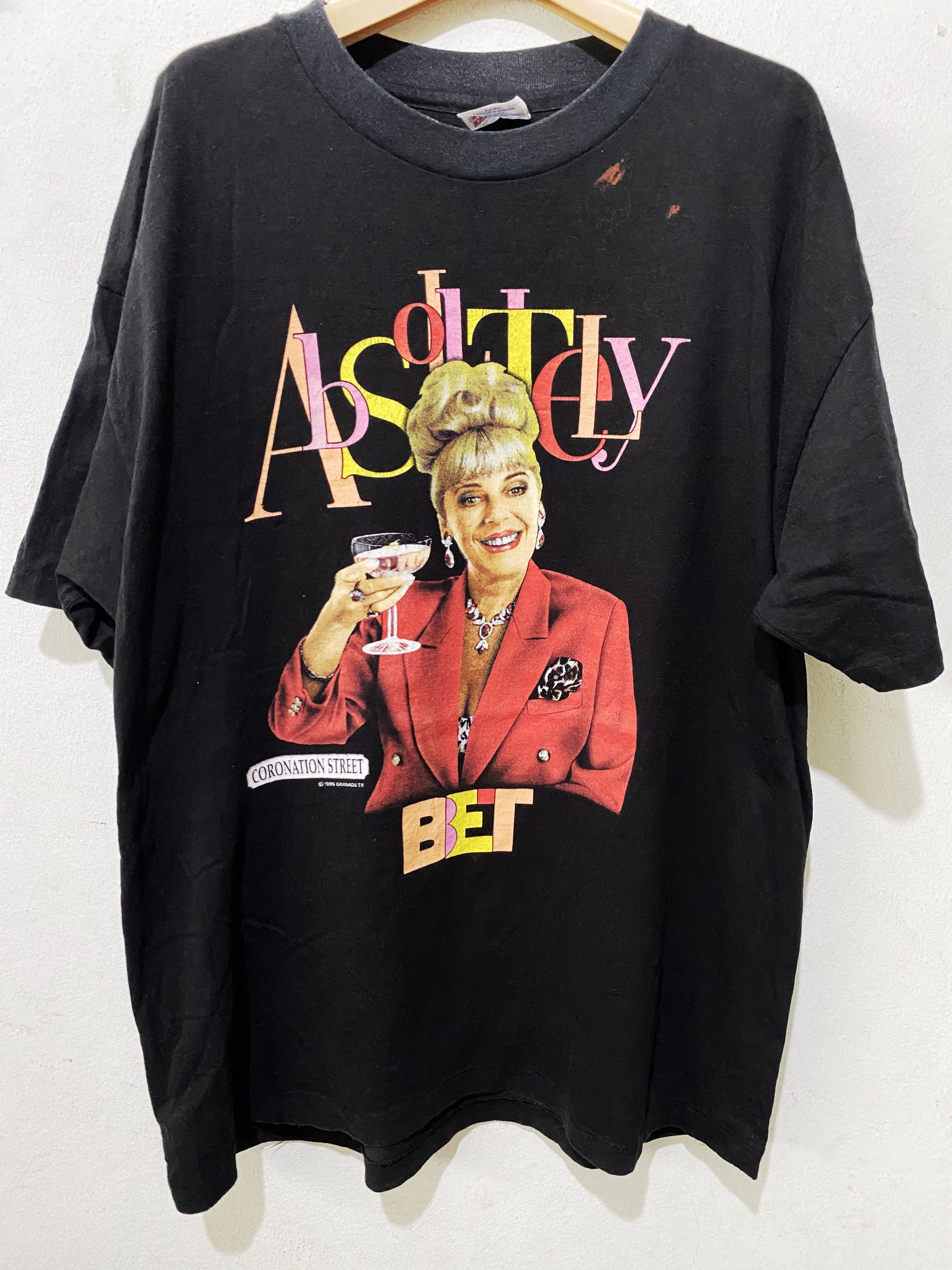 Vintage 1995 Coronation Street Absolutely Bet Shirt